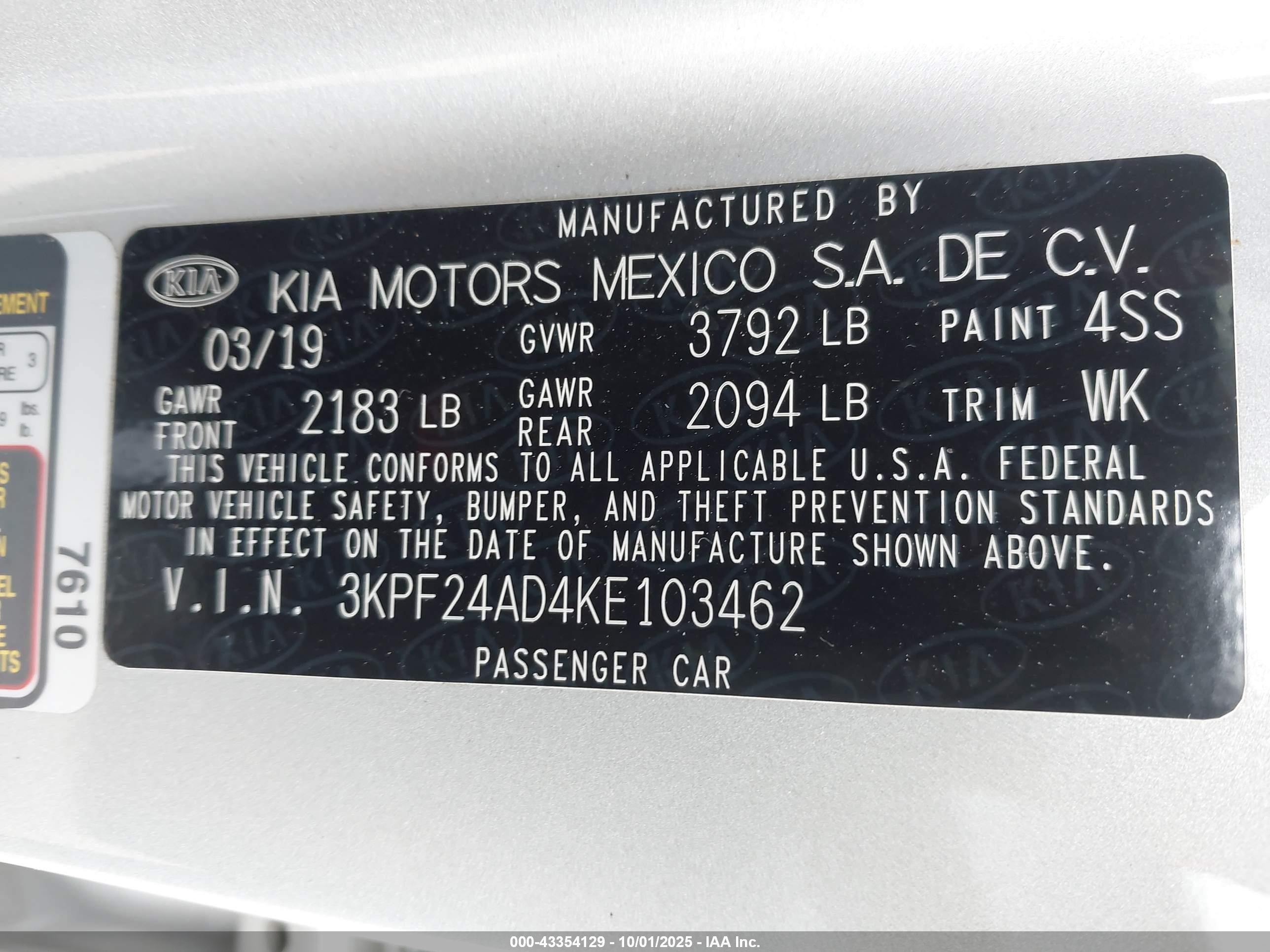 KIA FORTE image 9