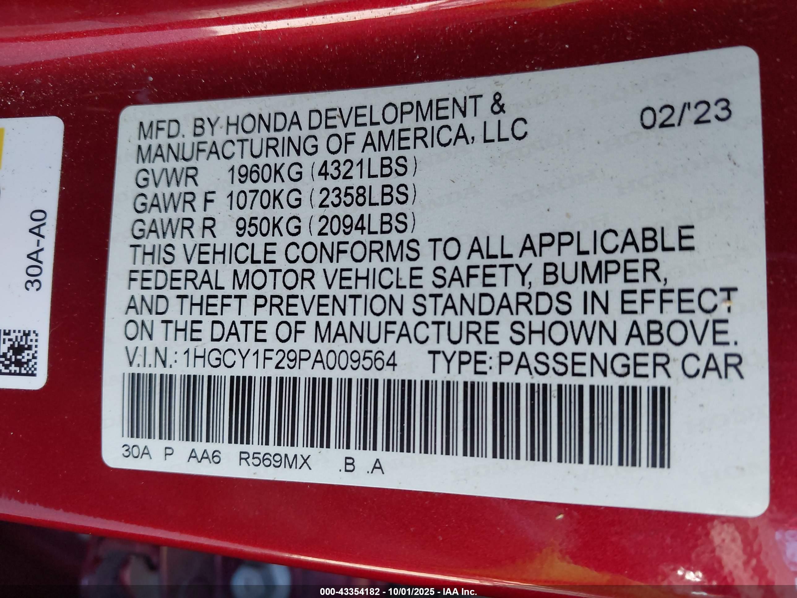 HONDA ACCORD image 9