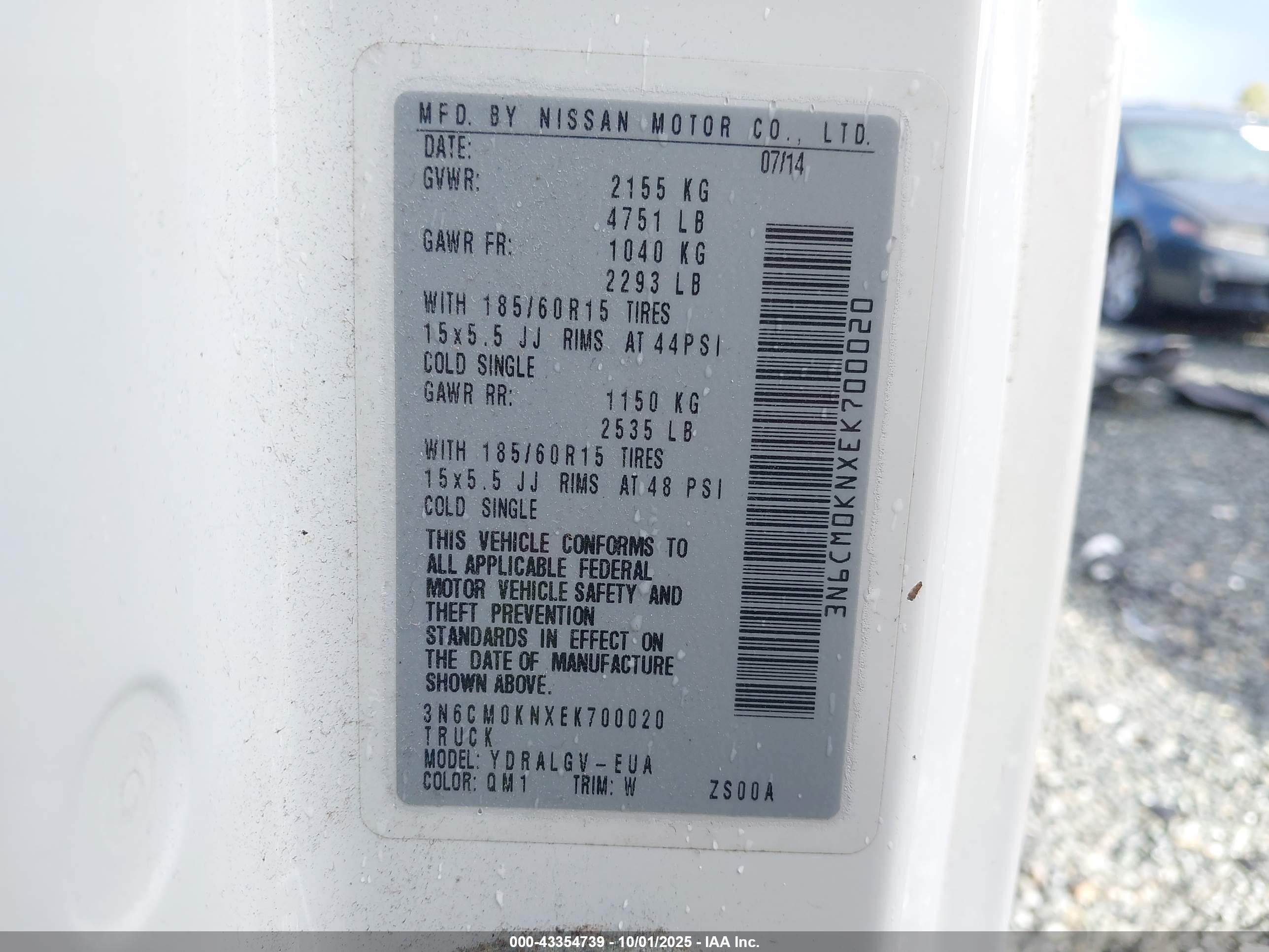 NISSAN NV200 image 9