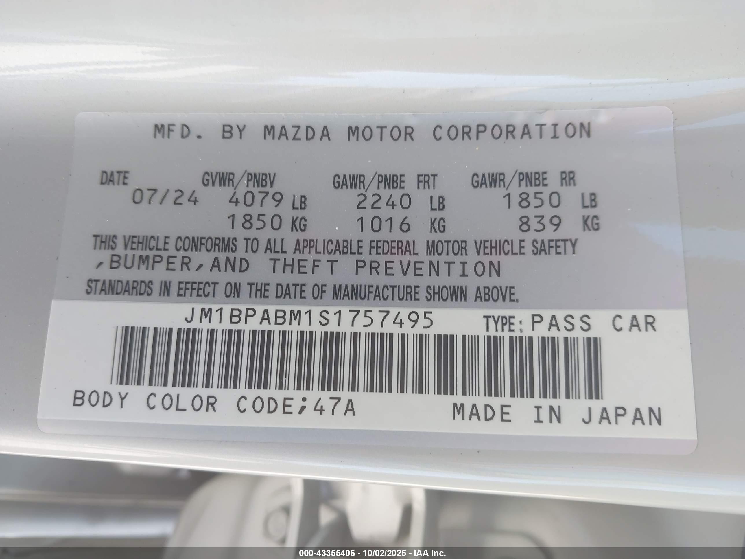 MAZDA MAZDA3 image 9