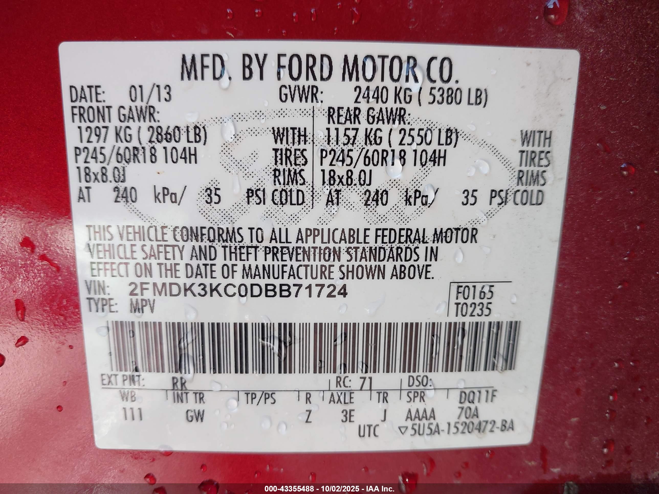 FORD EDGE image 9