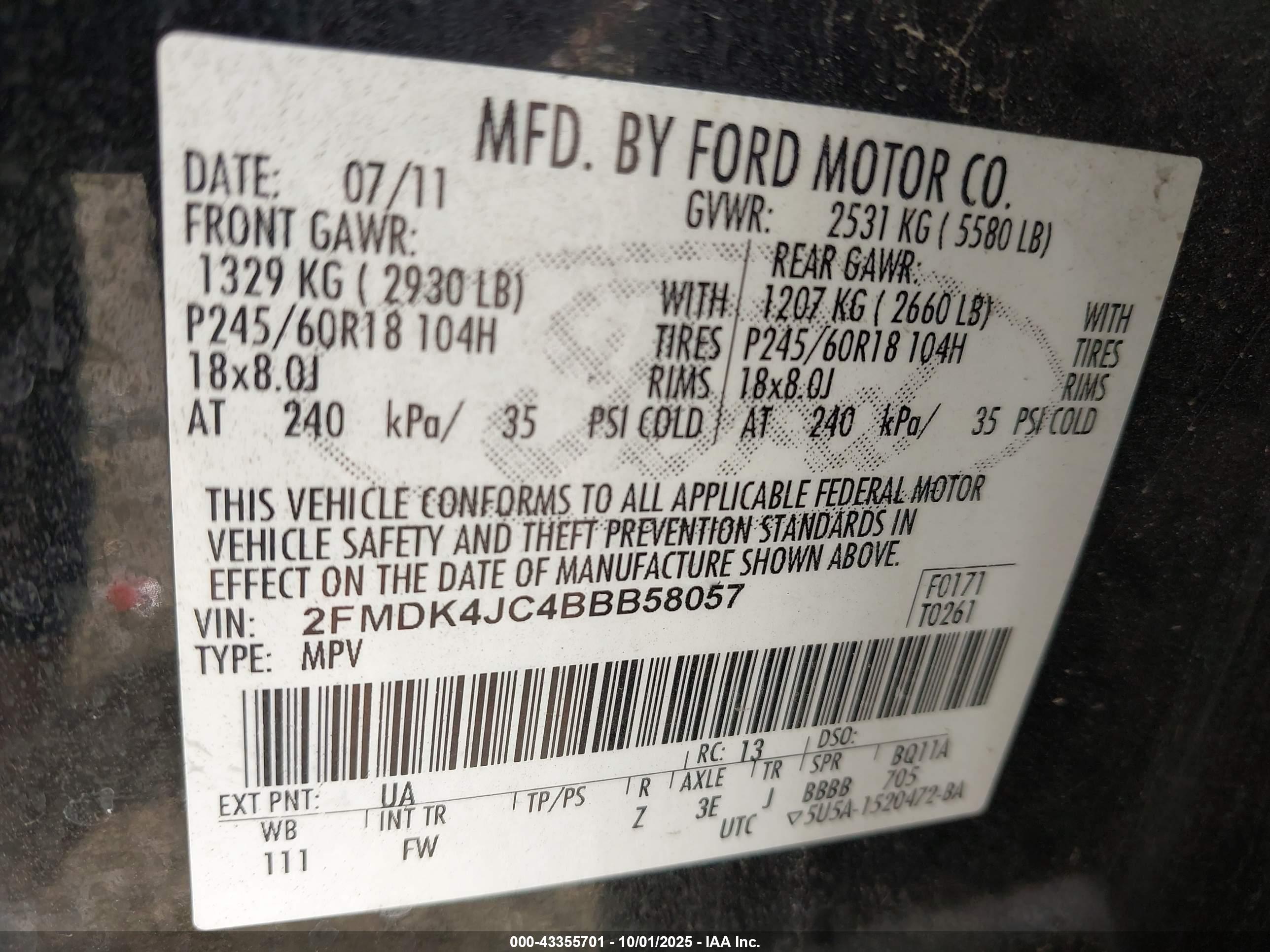 FORD EDGE image 9