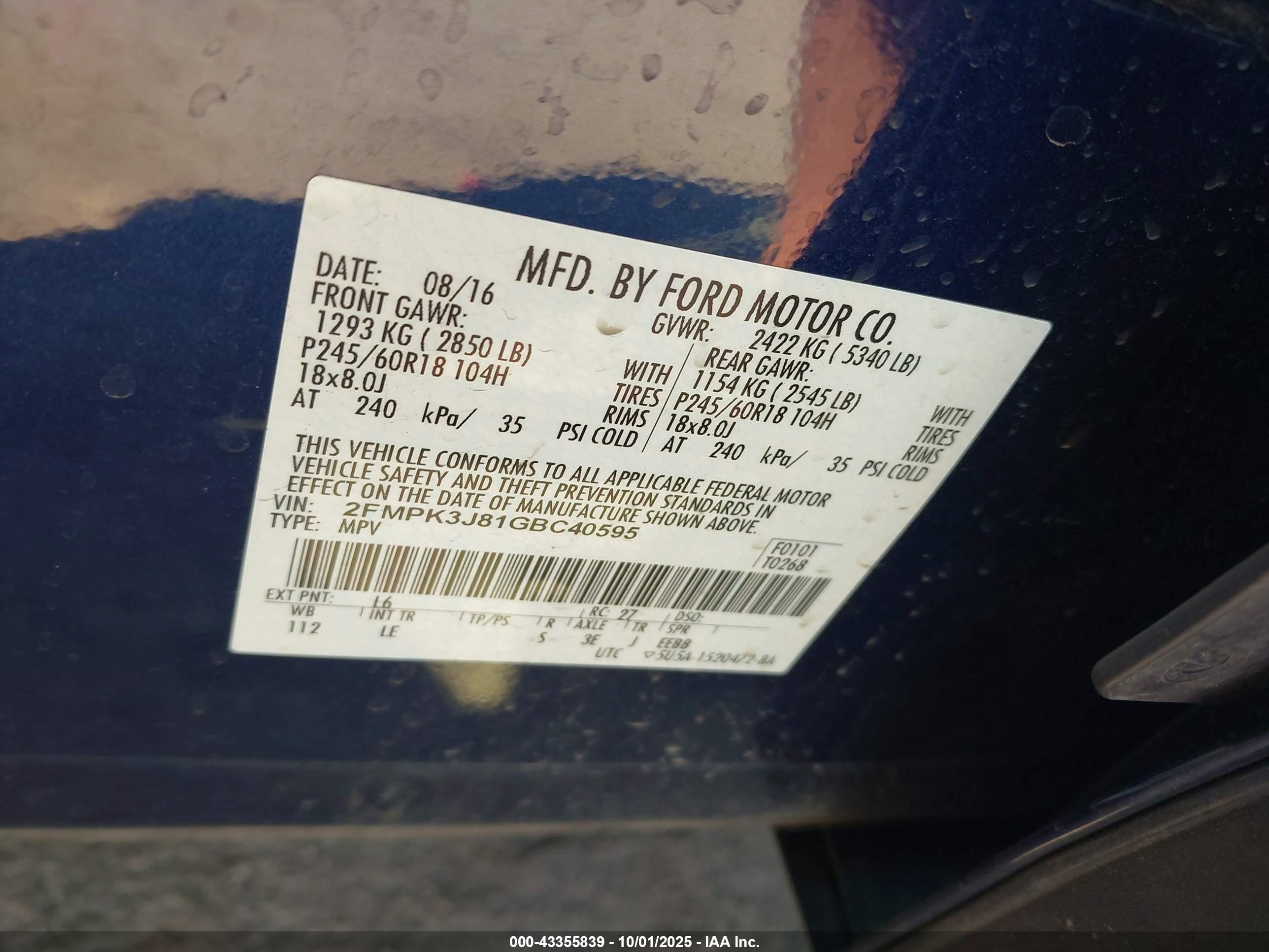 FORD EDGE image 9