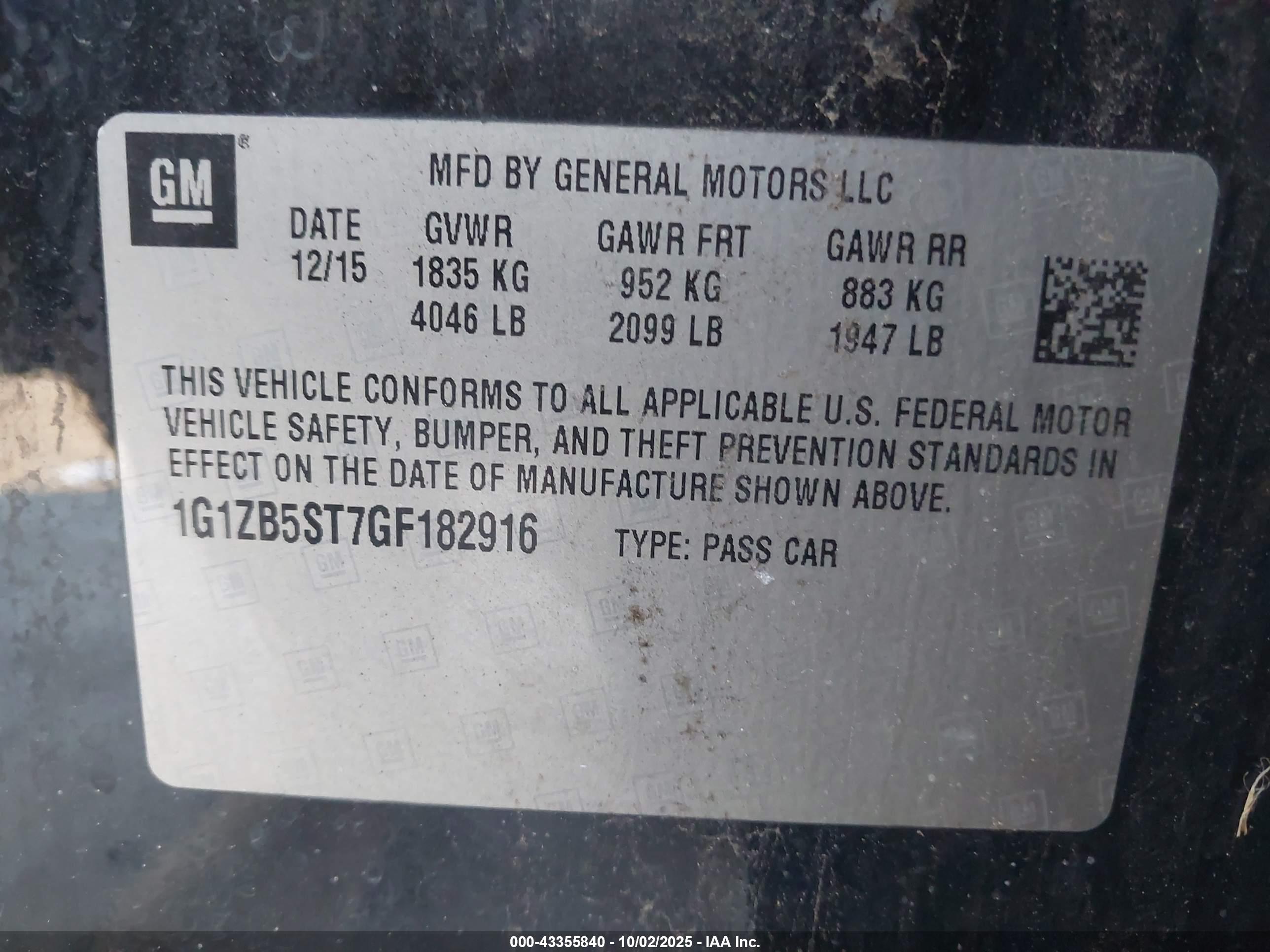 CHEVROLET MALIBU image 9