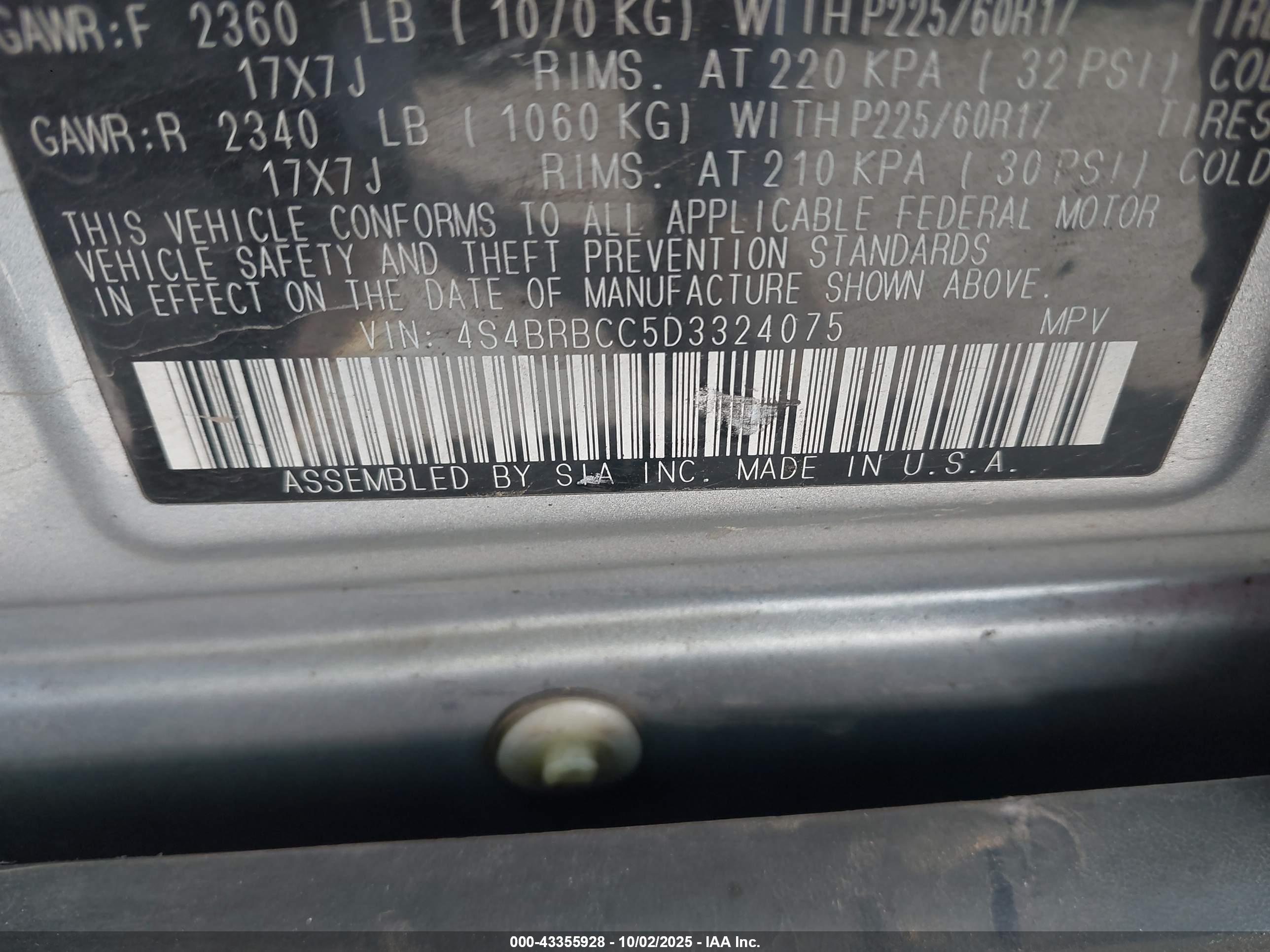 SUBARU OUTBACK image 9
