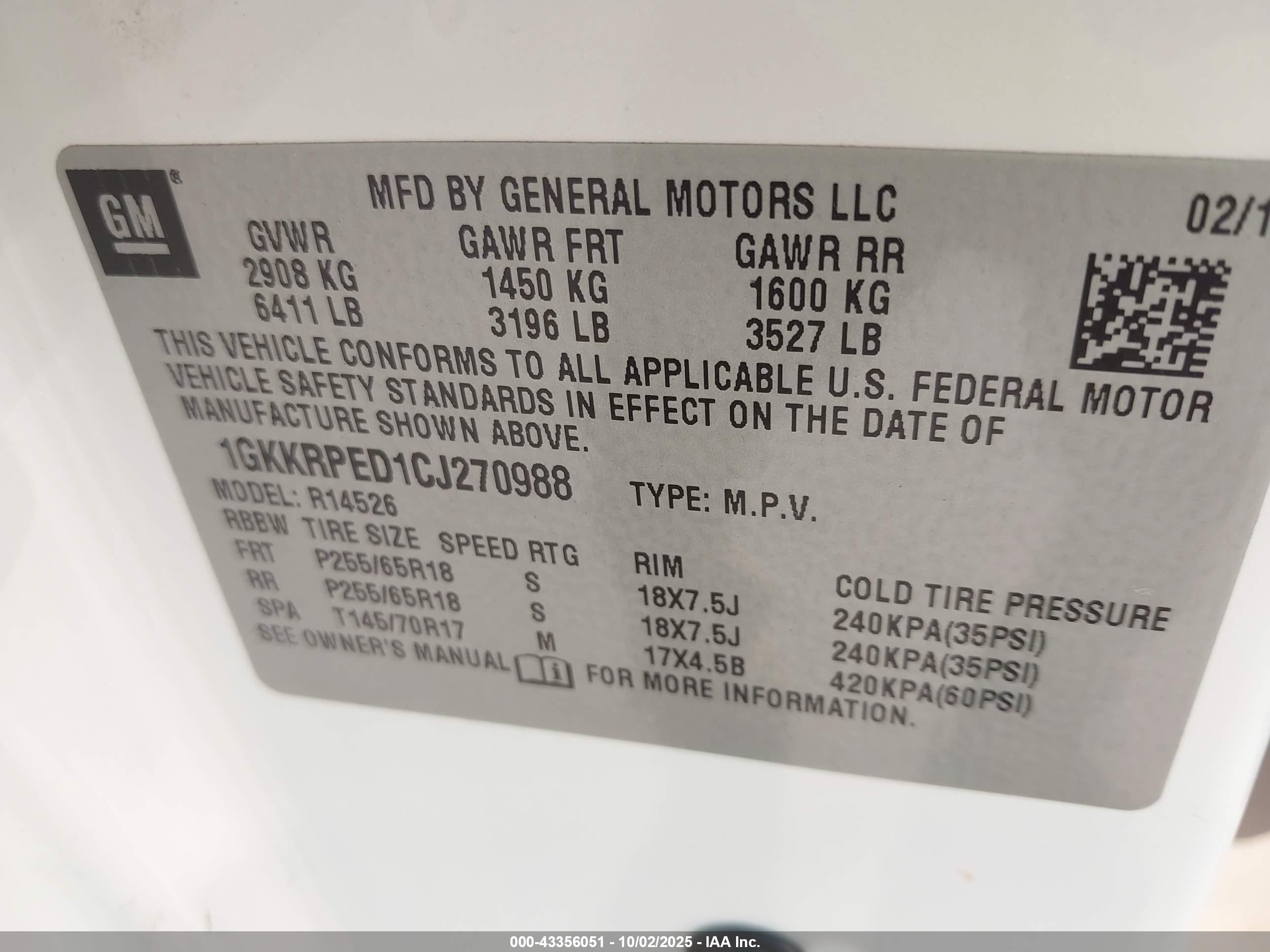 GMC ACADIA image 9