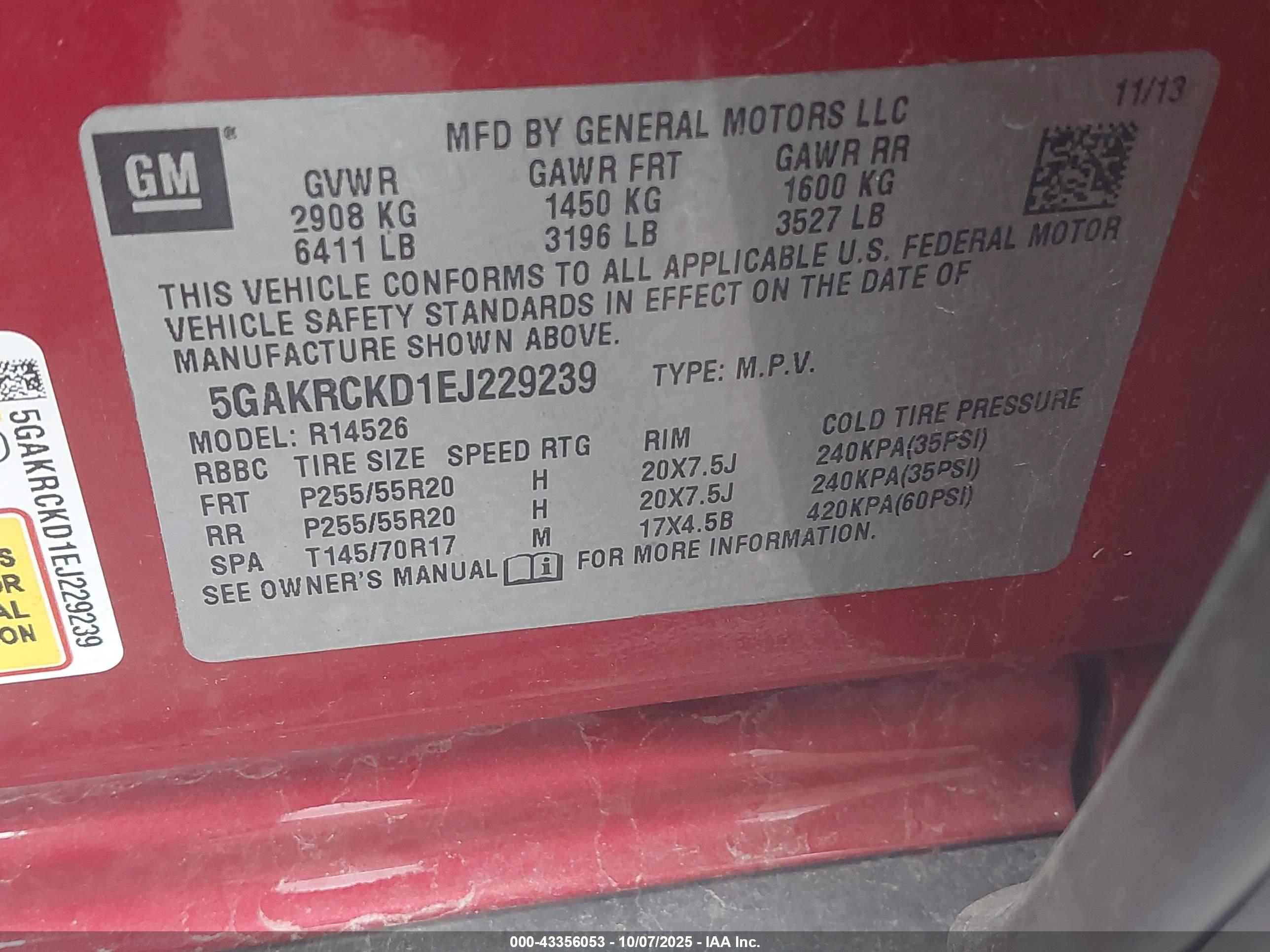 BUICK ENCLAVE image 9