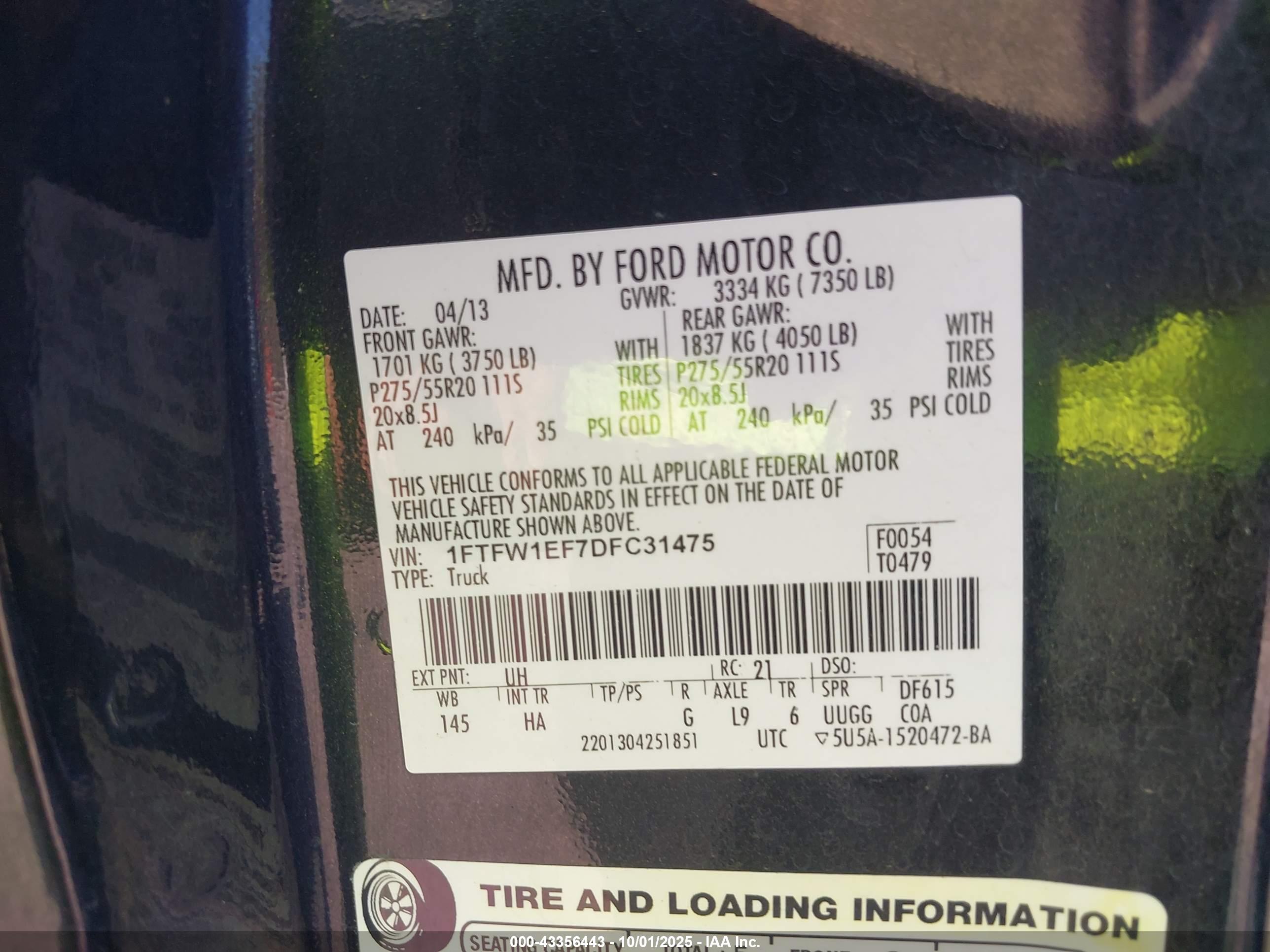 FORD F-150 image 9