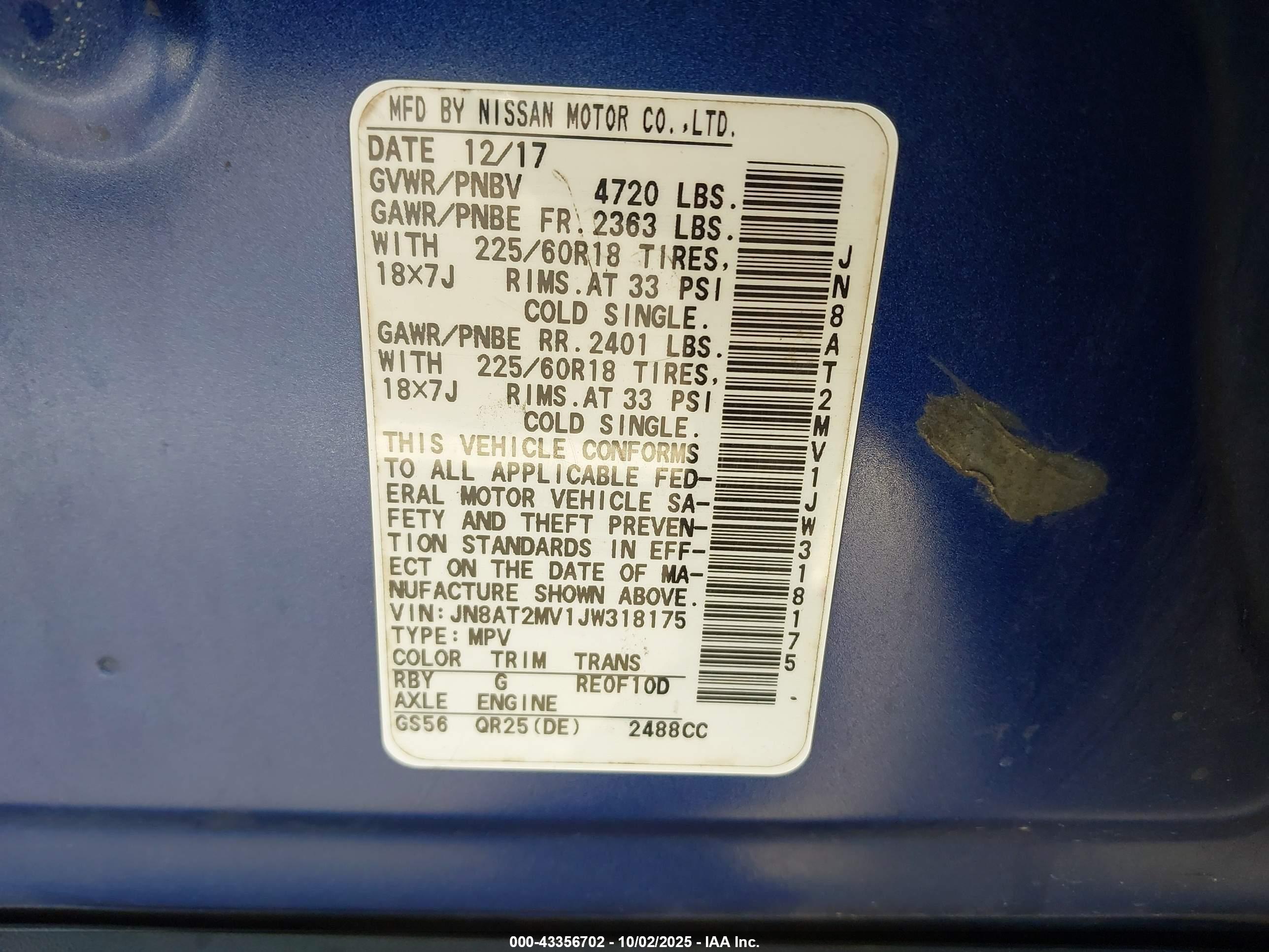 NISSAN ROGUE image 9