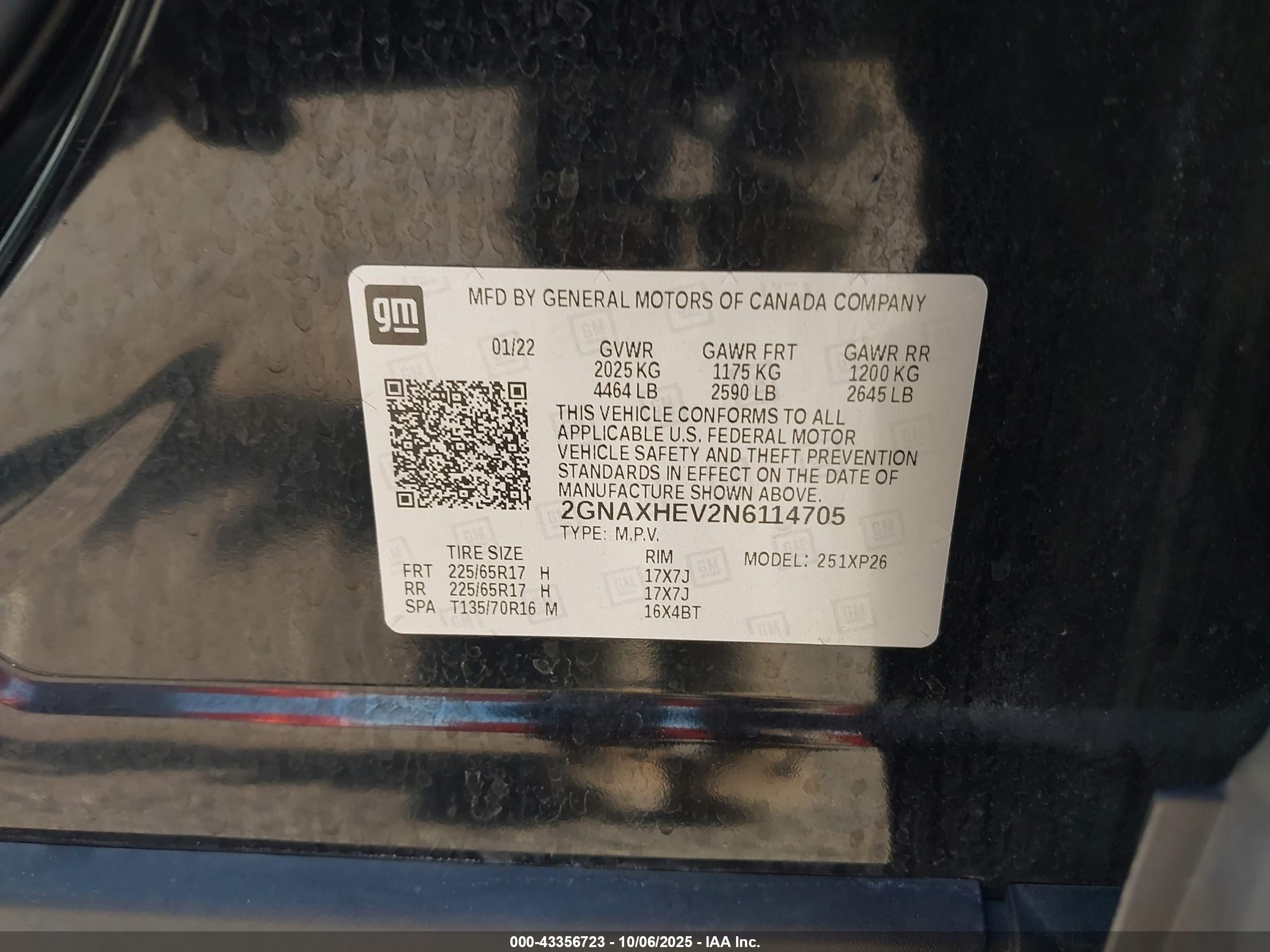 CHEVROLET EQUINOX image 9