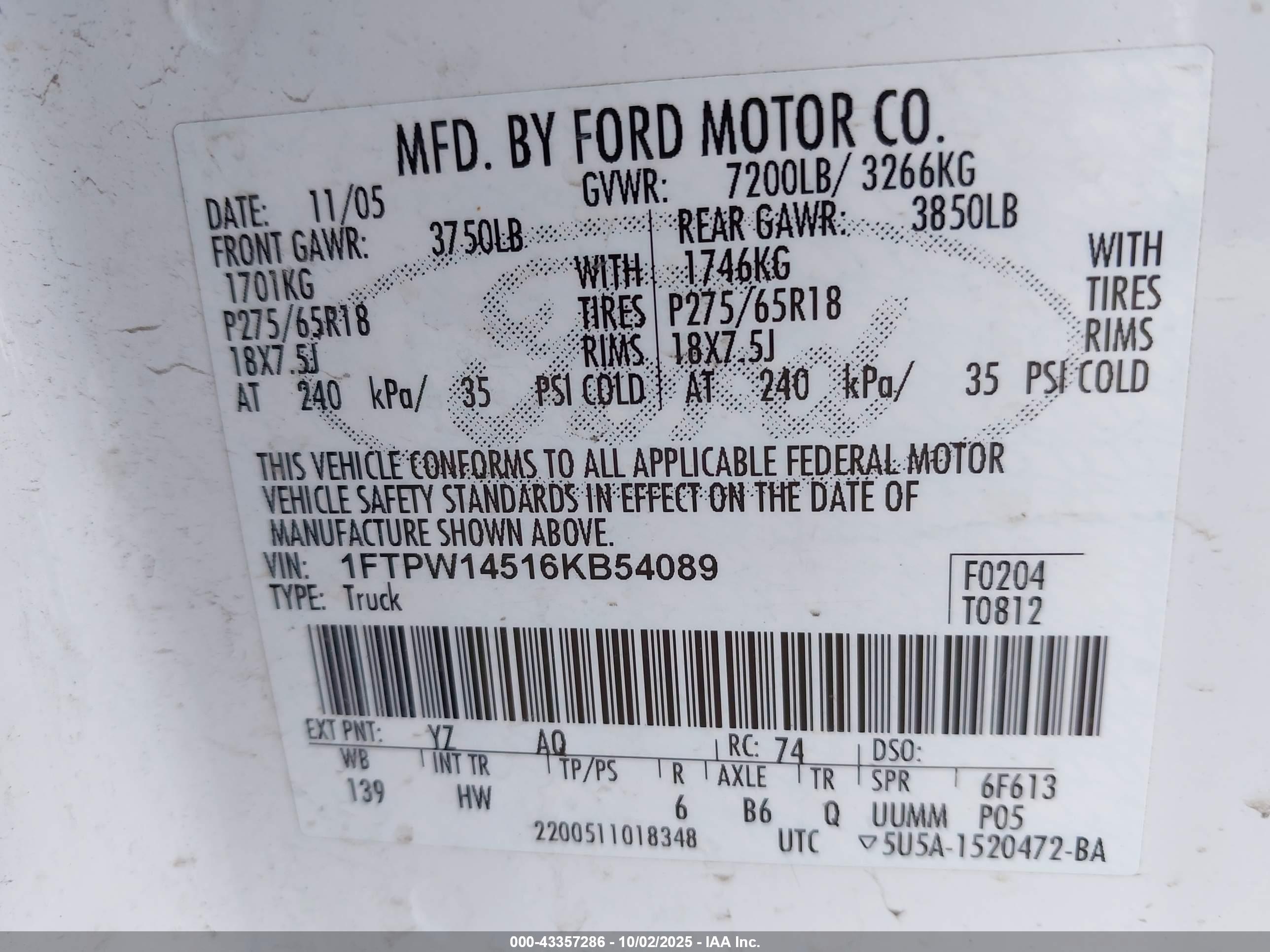 FORD F-150 image 9