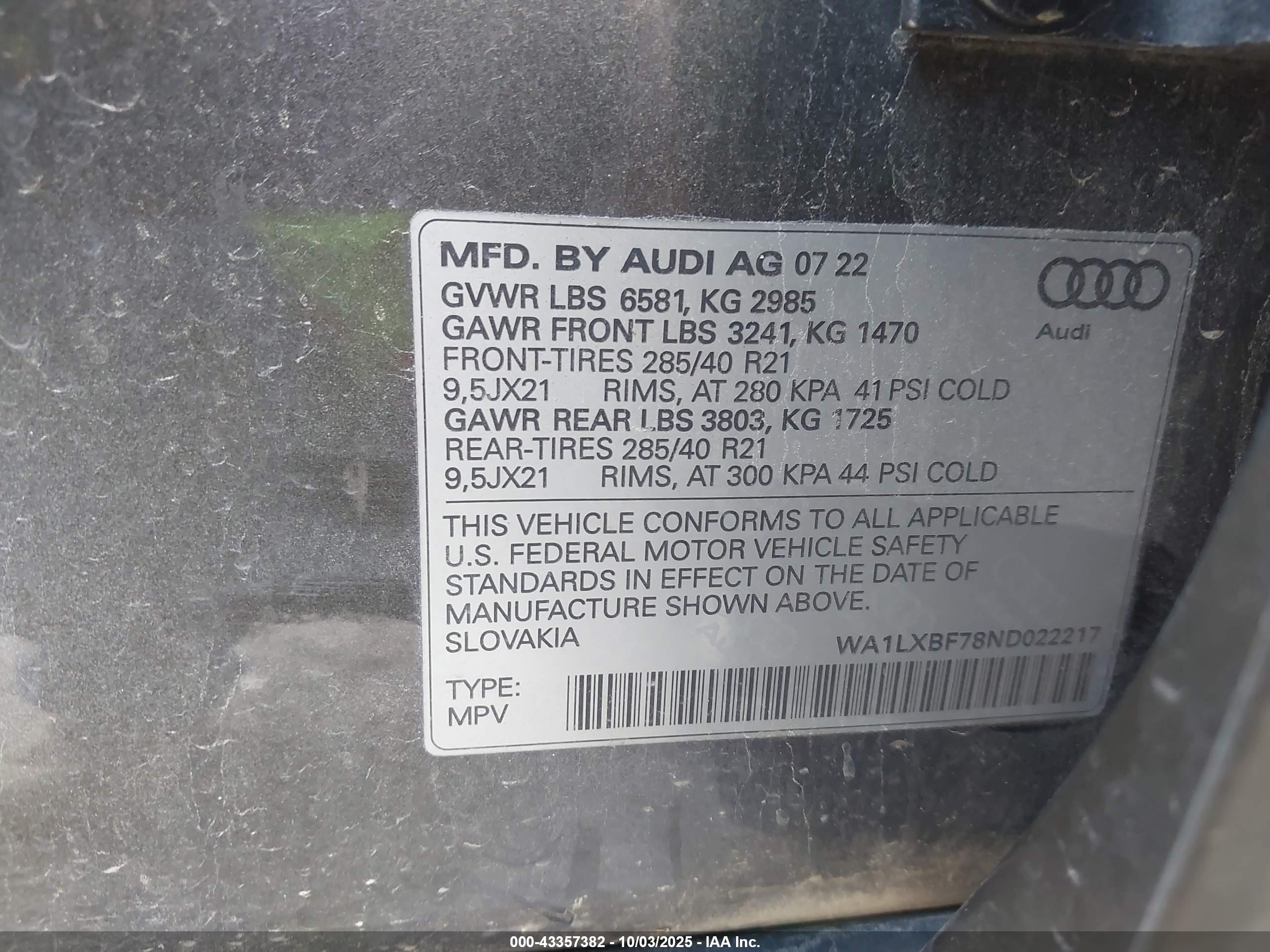 AUDI Q7 image 9
