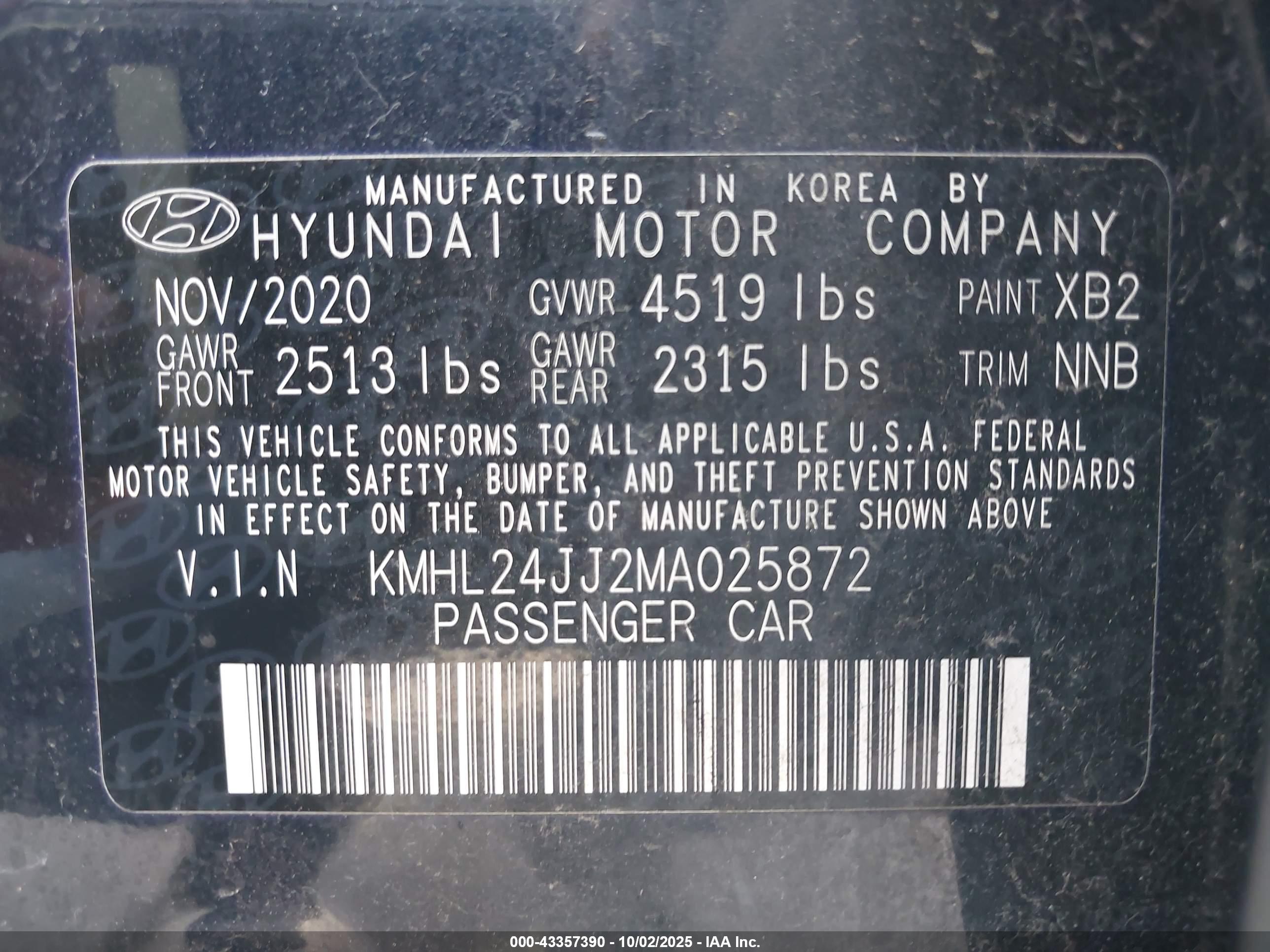 HYUNDAI SONATA image 9