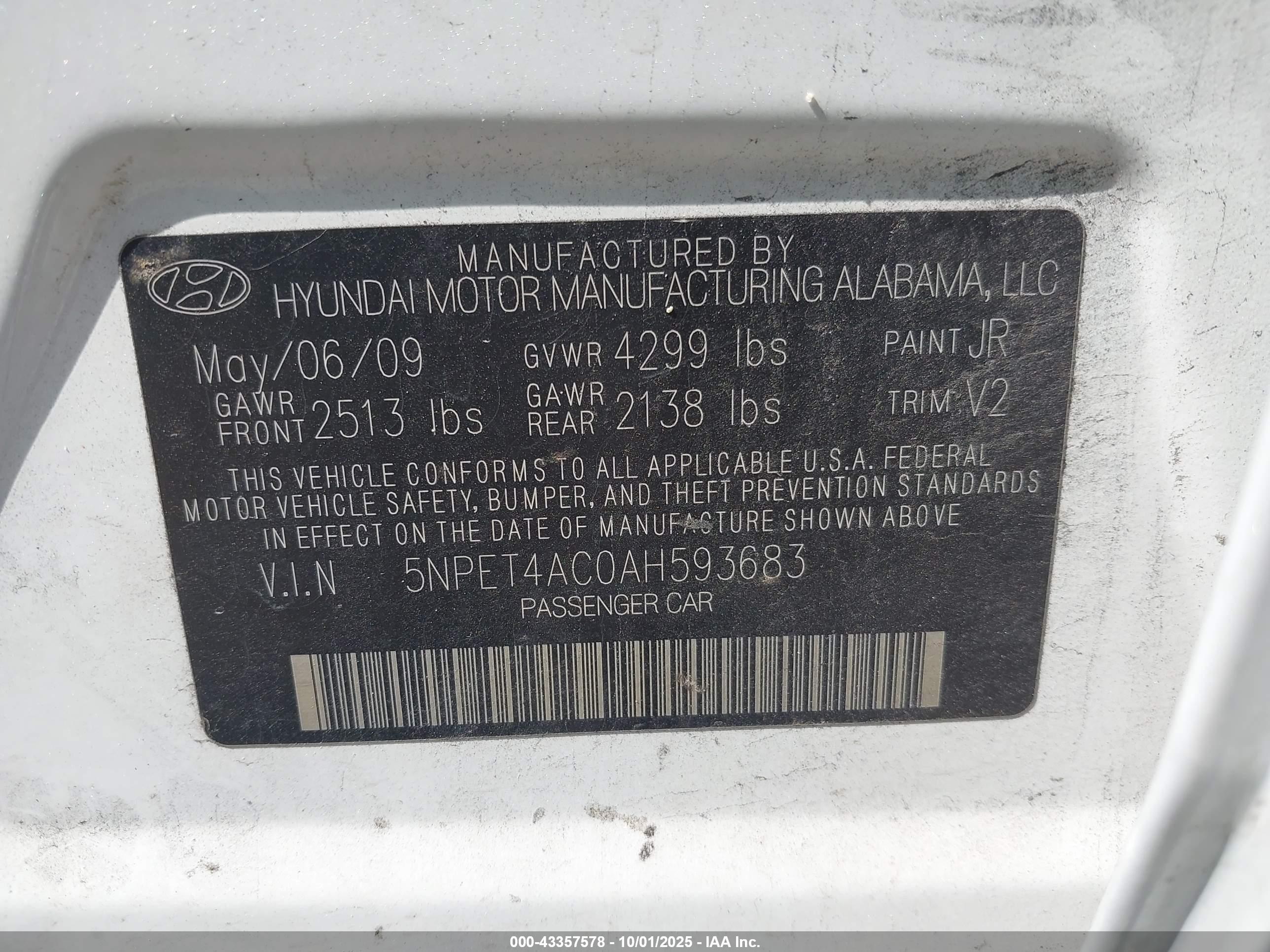 HYUNDAI SONATA image 9