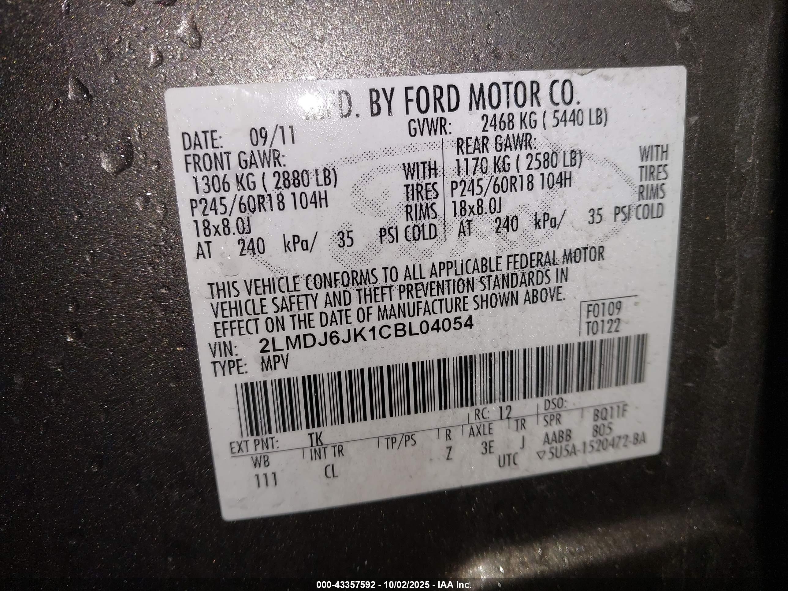 LINCOLN MKX image 9
