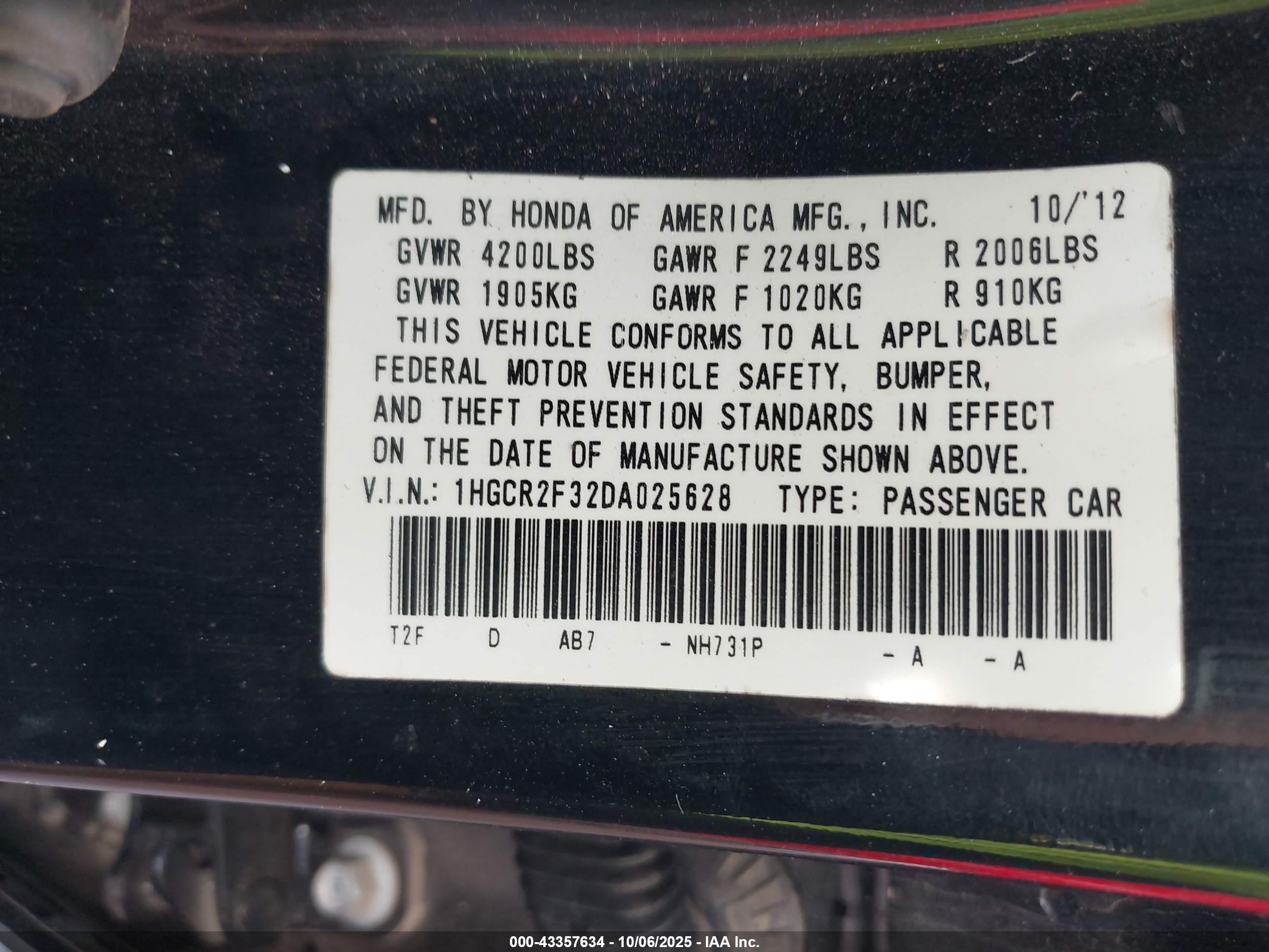 HONDA ACCORD image 9