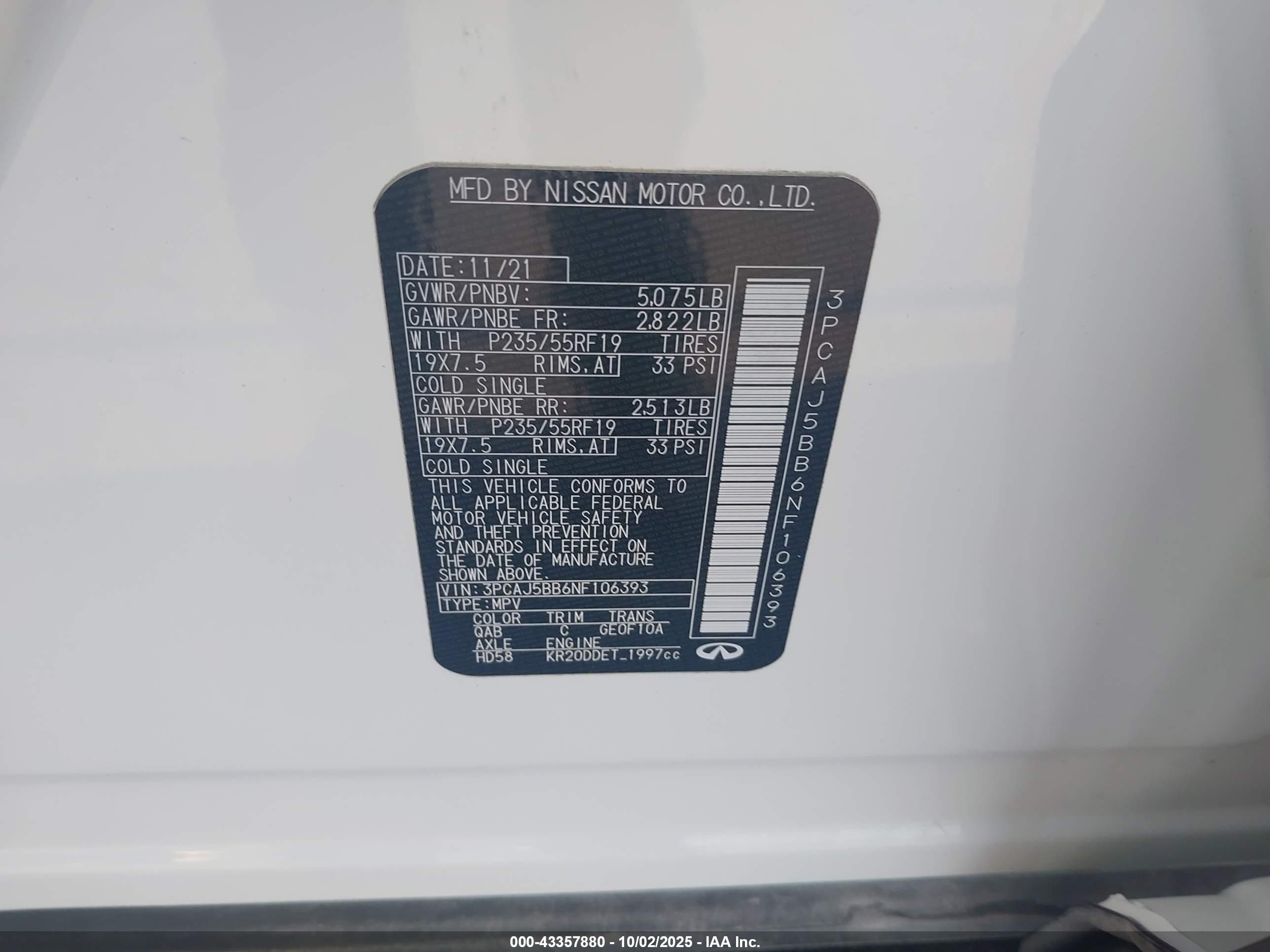 INFINITI QX50 image 9