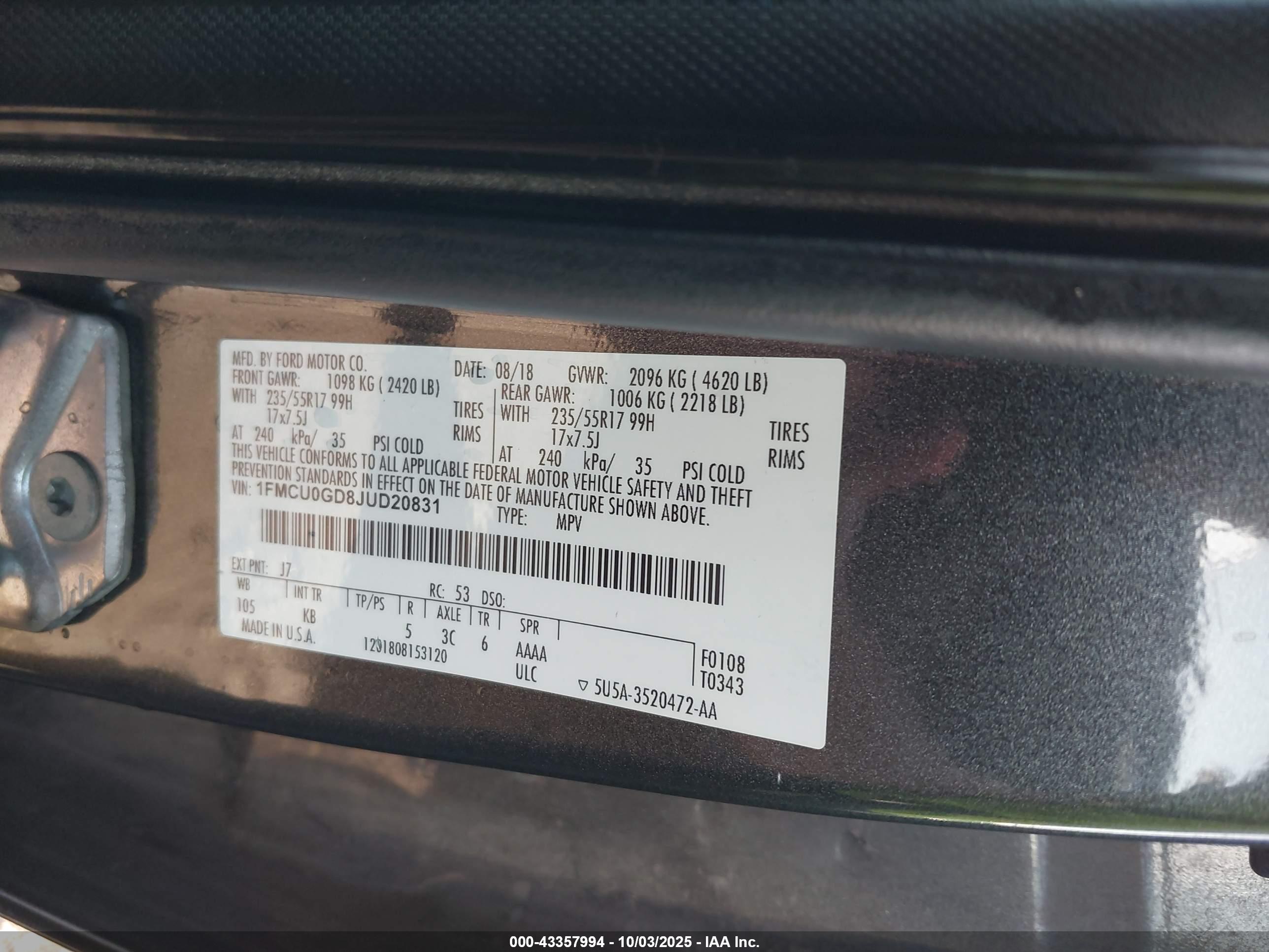 FORD ESCAPE image 9