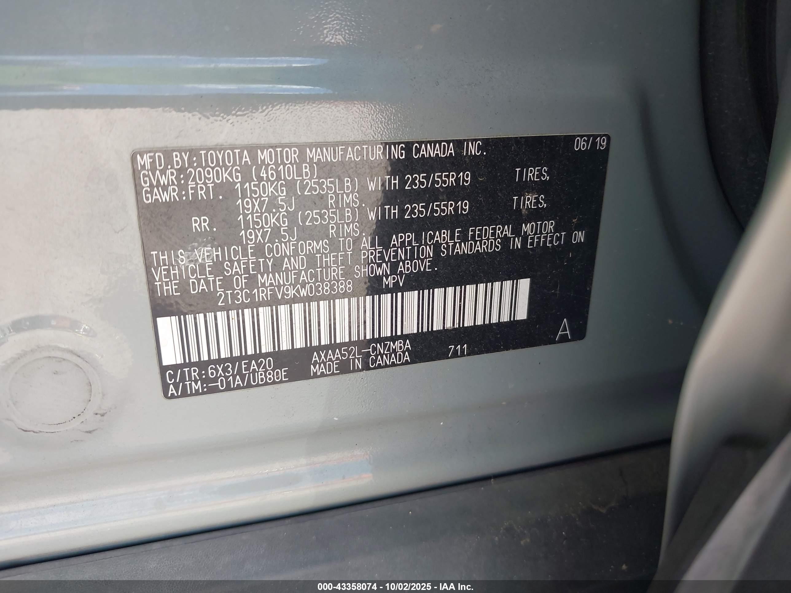 TOYOTA RAV4 image 9