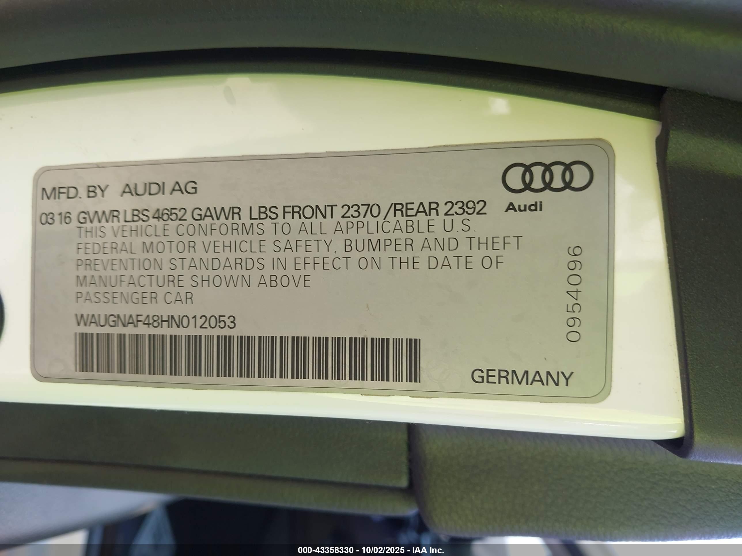 AUDI A4 image 9
