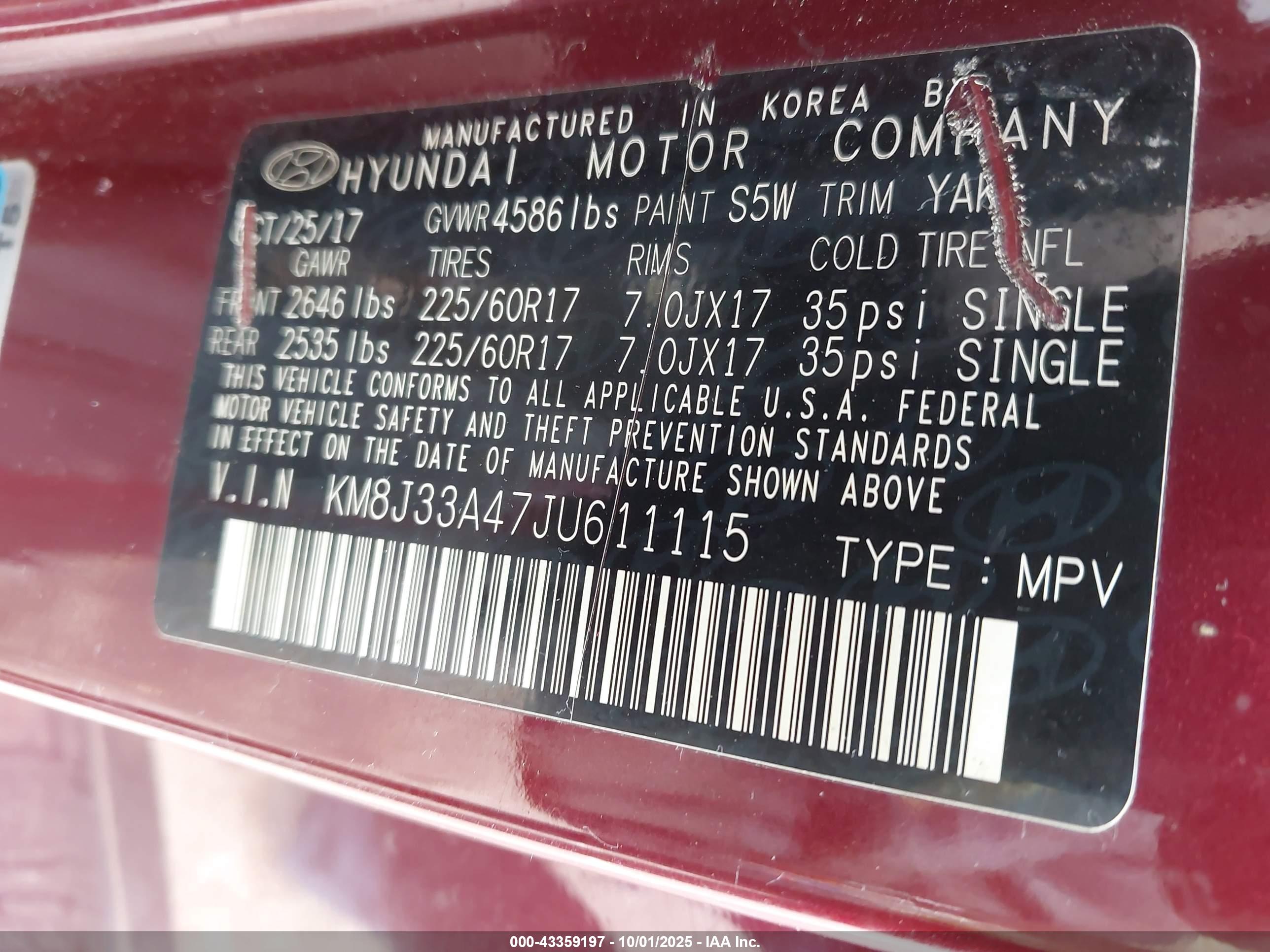 HYUNDAI TUCSON image 9