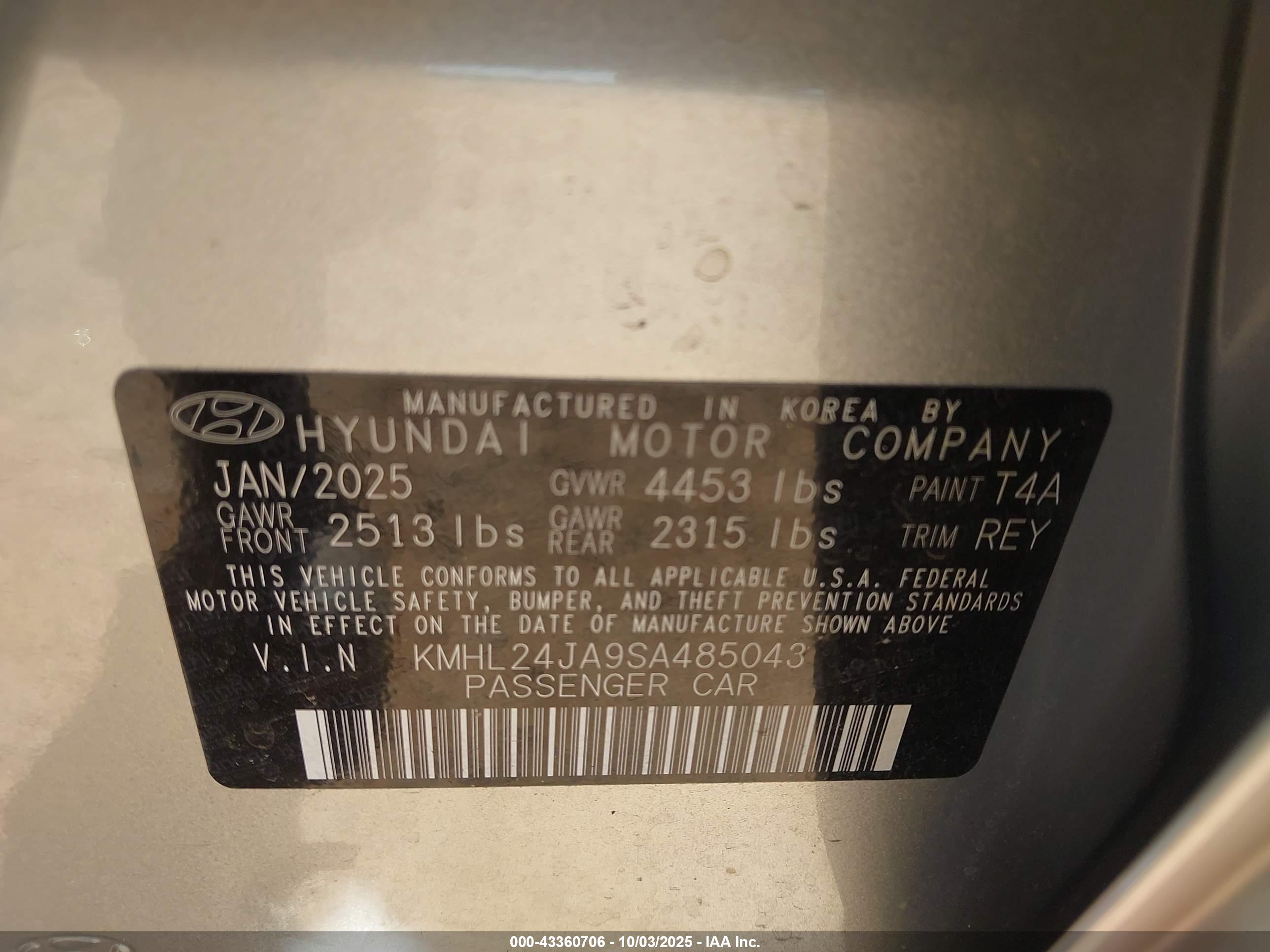 HYUNDAI SONATA image 9