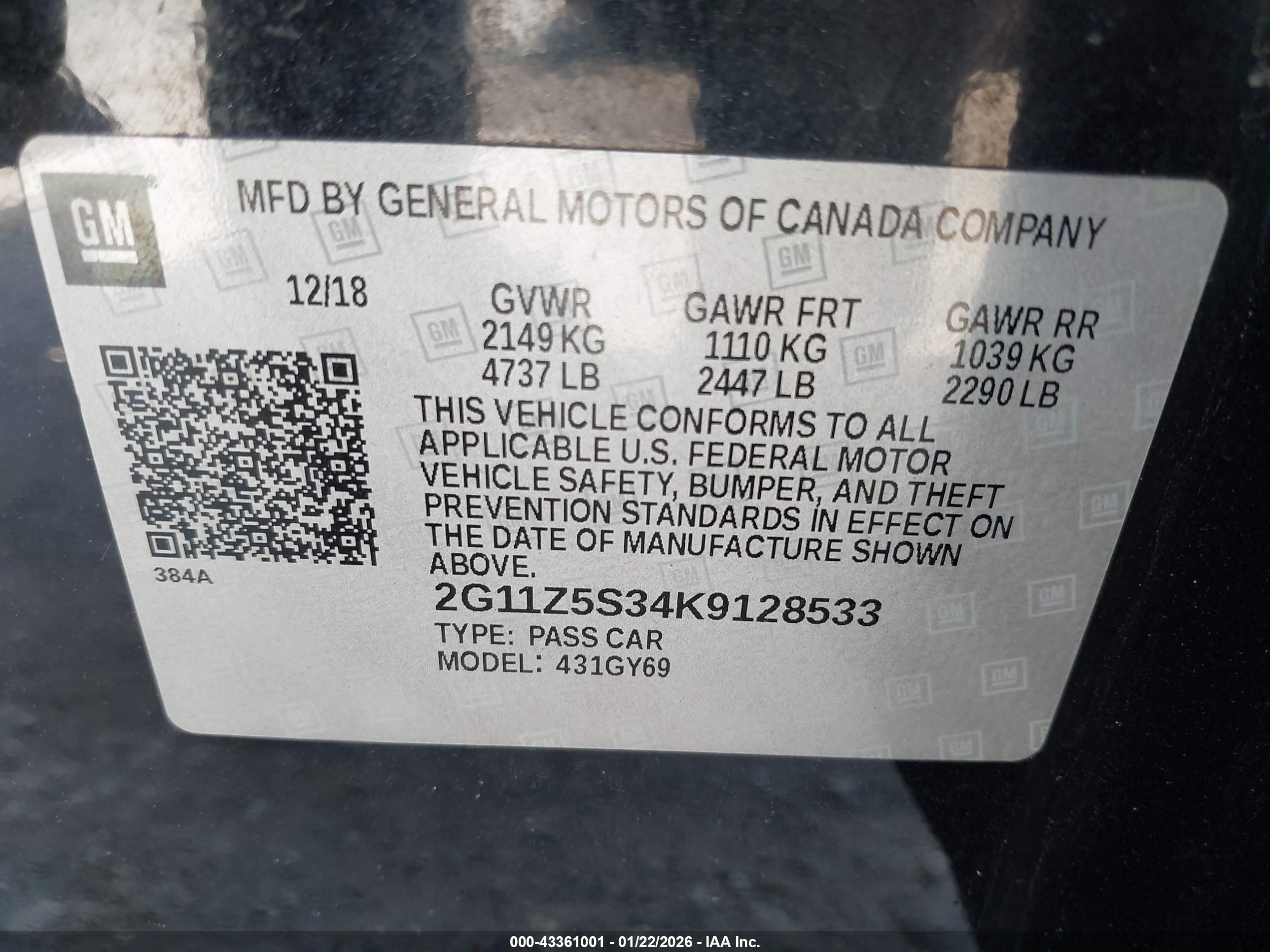 CHEVROLET IMPALA image 9