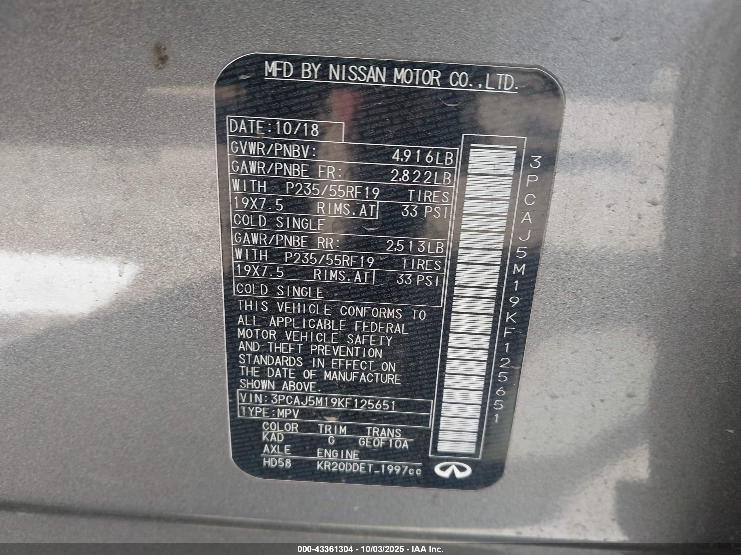 INFINITI QX50 image 9