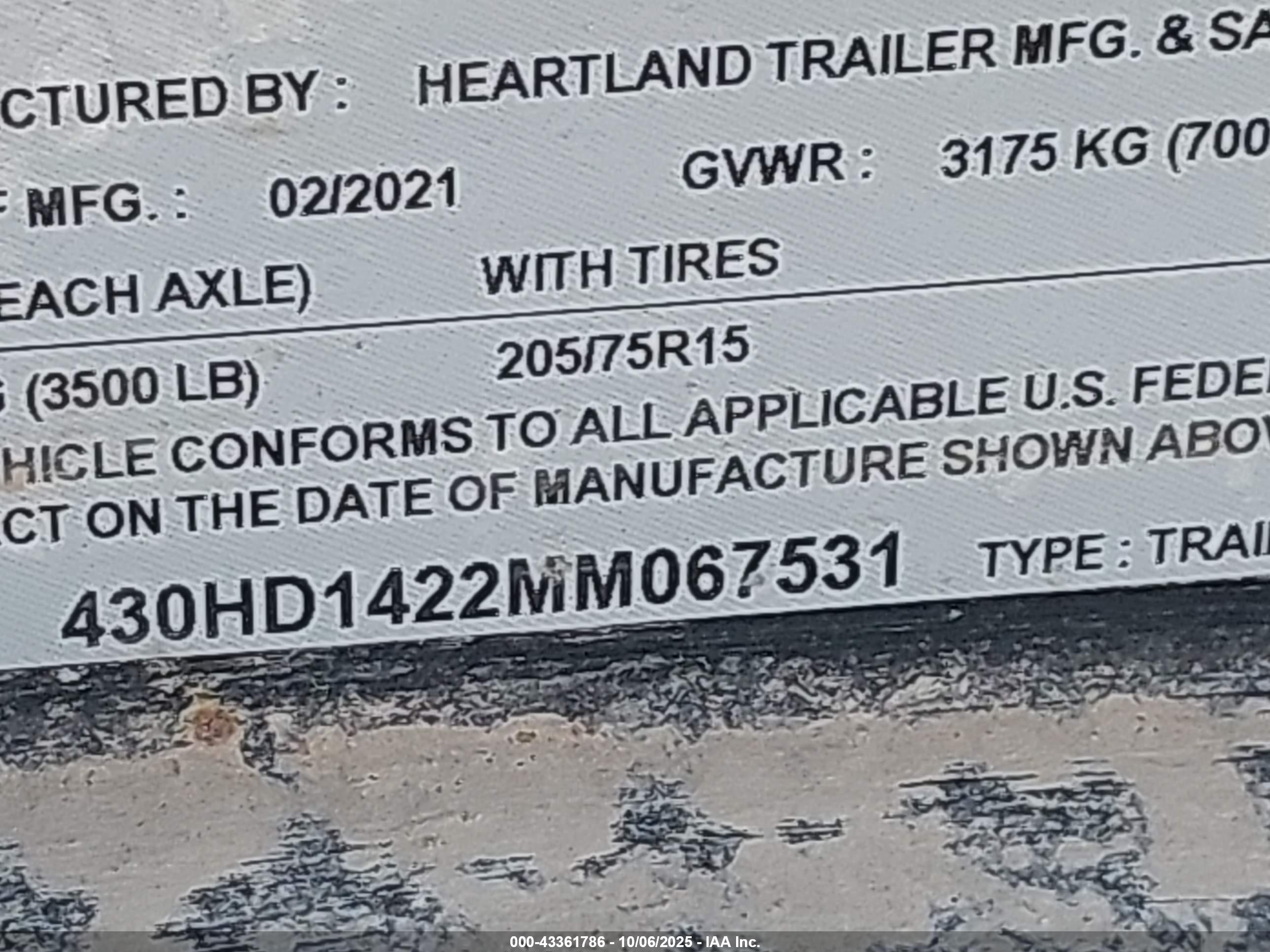 HEARTLAND TANDEM image 9