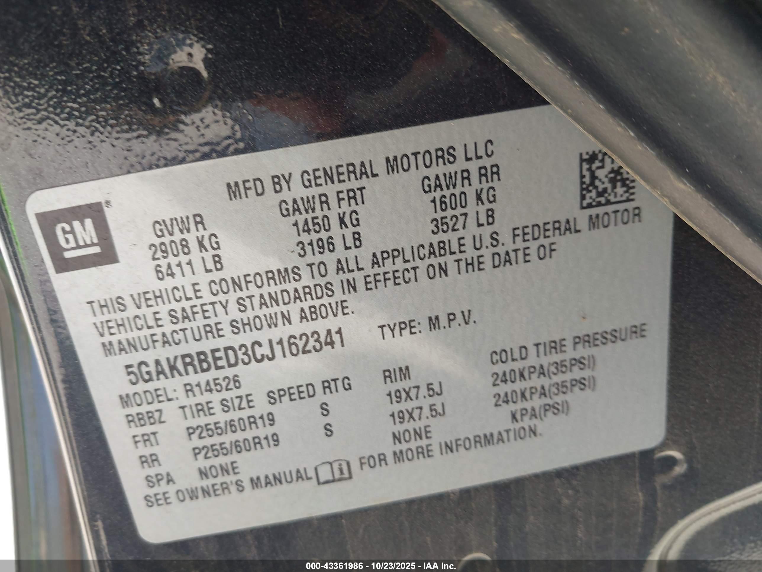 BUICK ENCLAVE image 9
