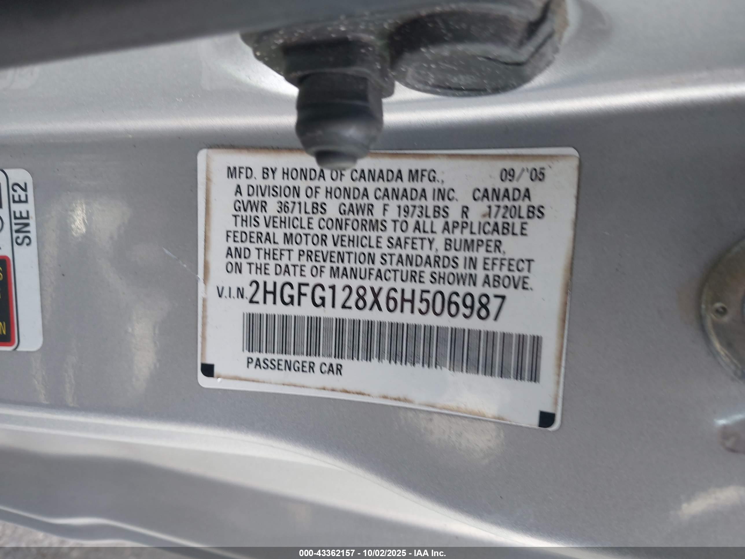 HONDA CIVIC image 9