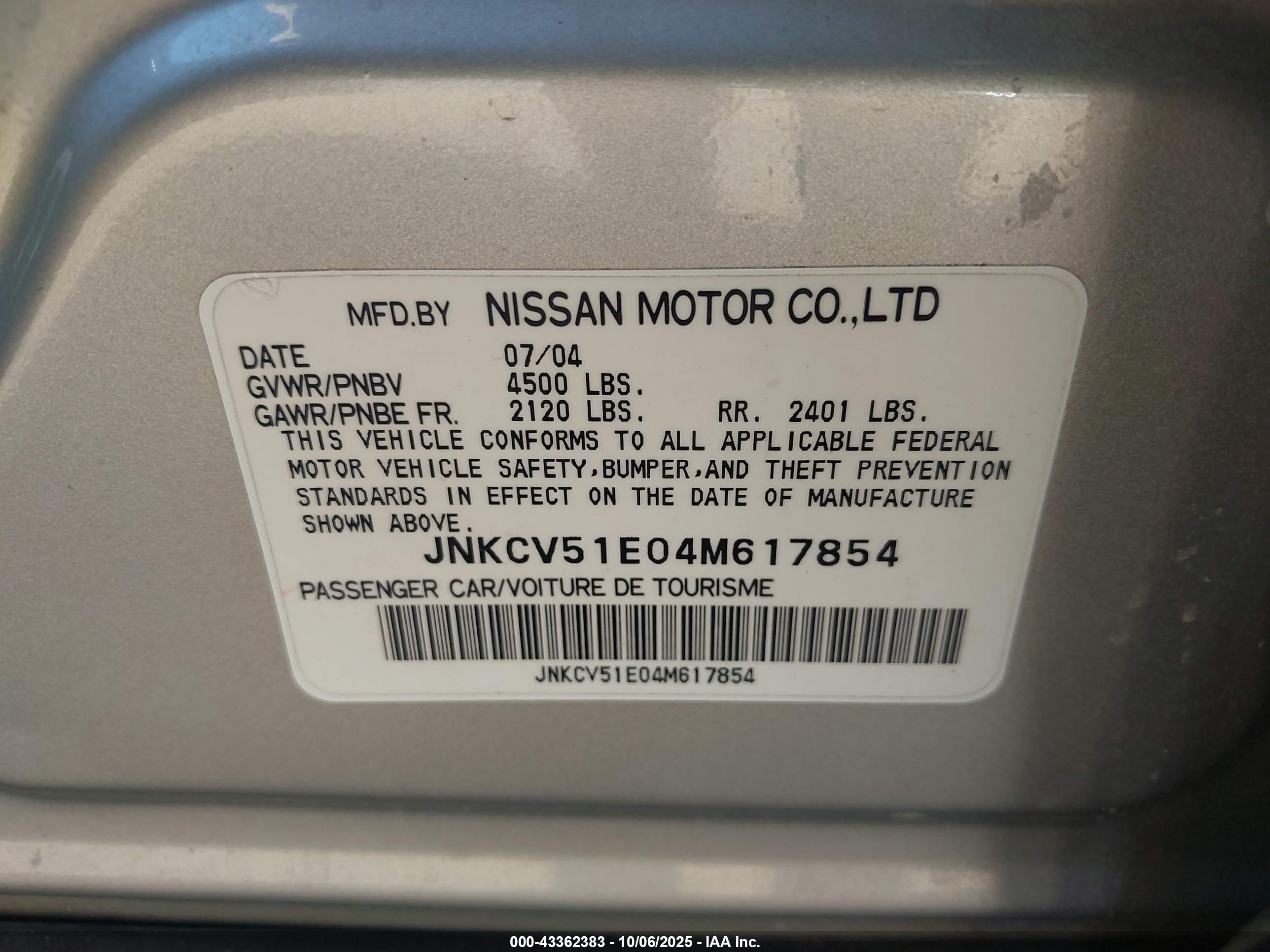 INFINITI G35 image 9