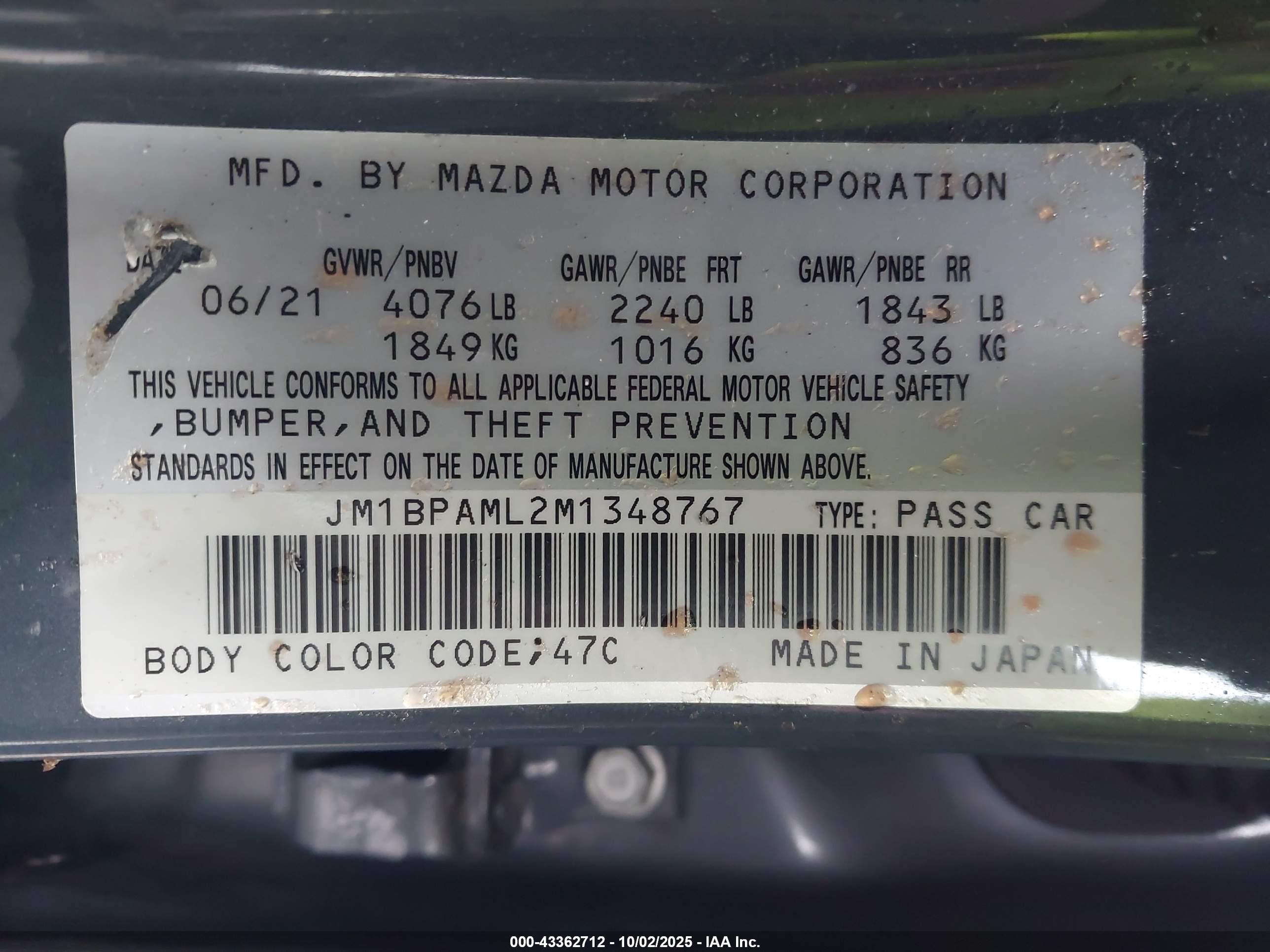 MAZDA MAZDA3 image 9