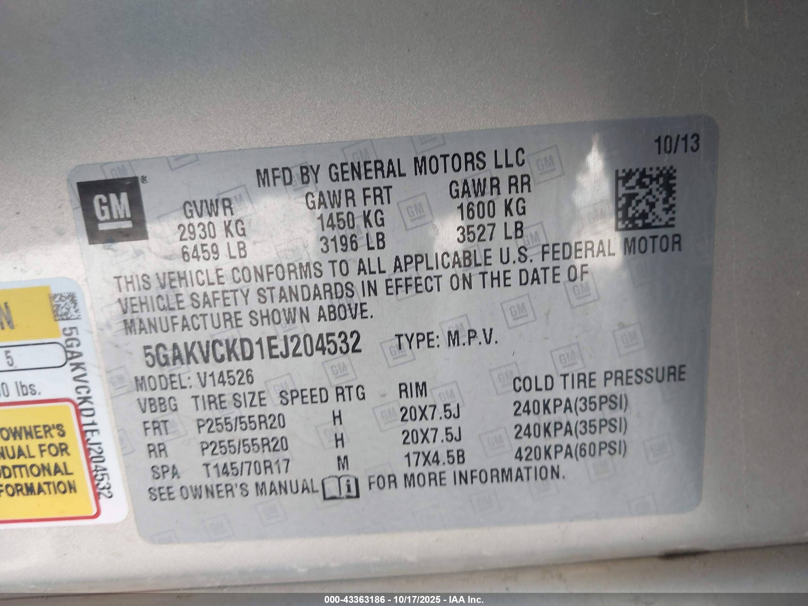 BUICK ENCLAVE image 9