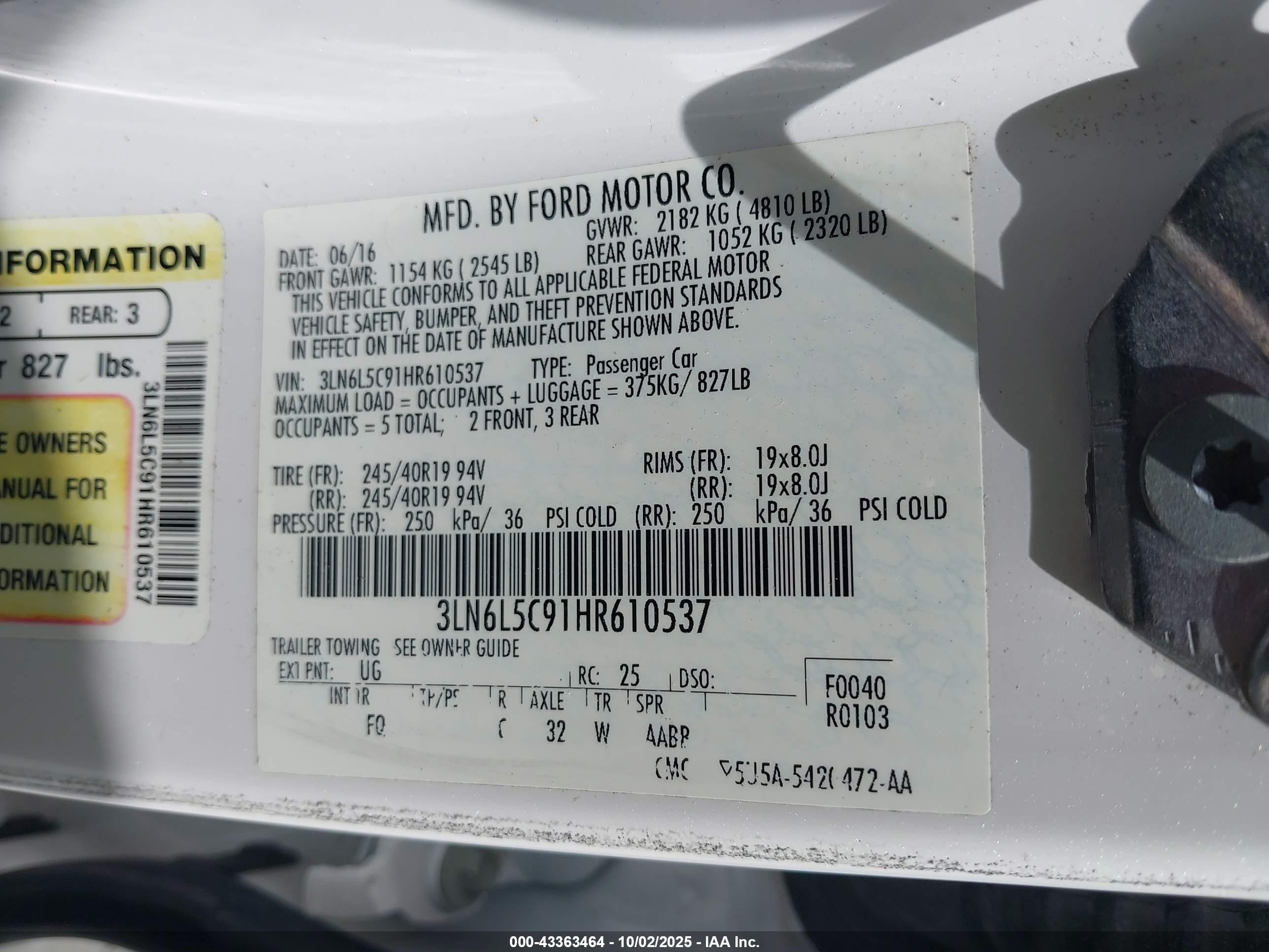 LINCOLN MKZ image 9