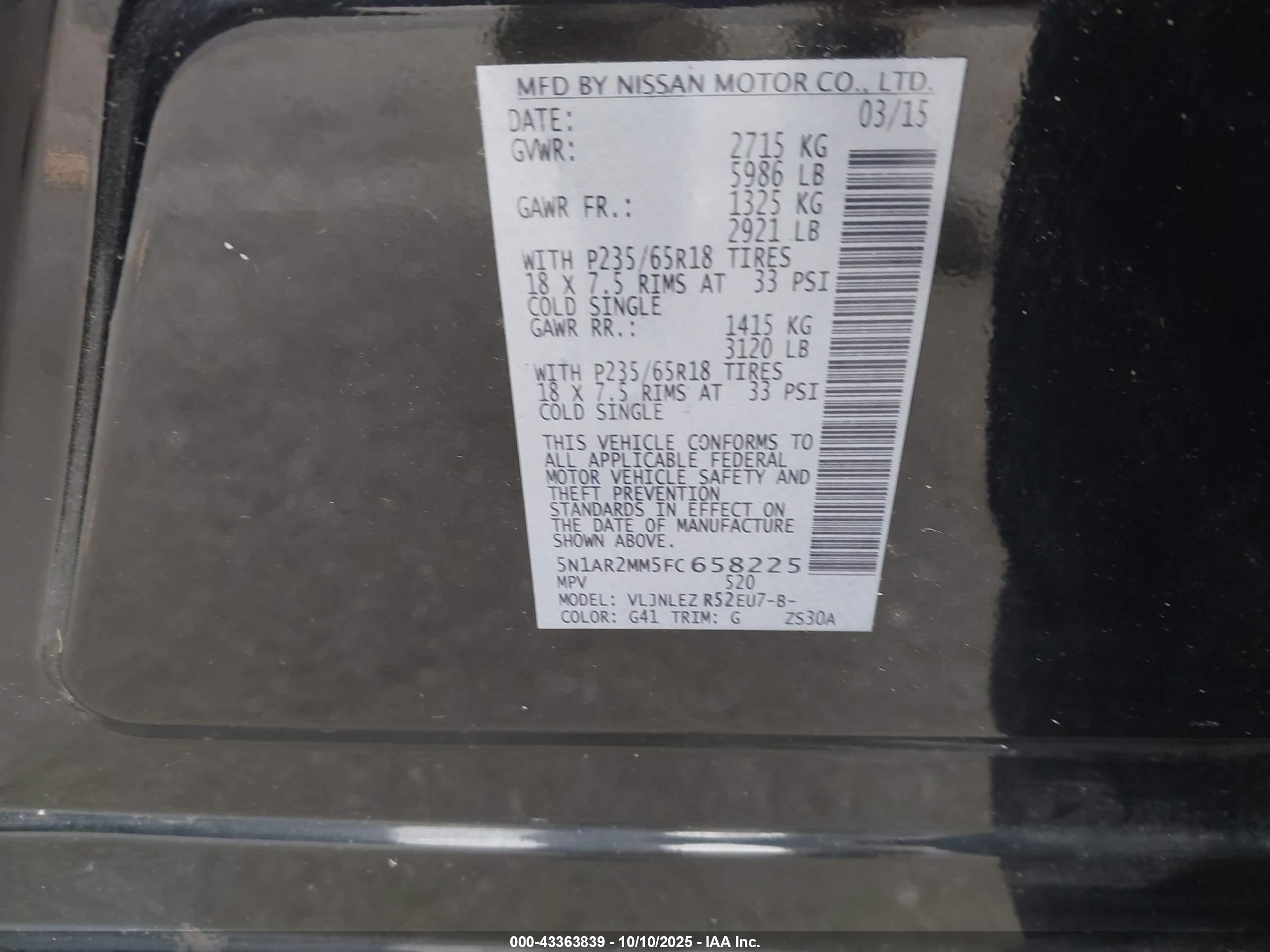 NISSAN PATHFINDER image 9