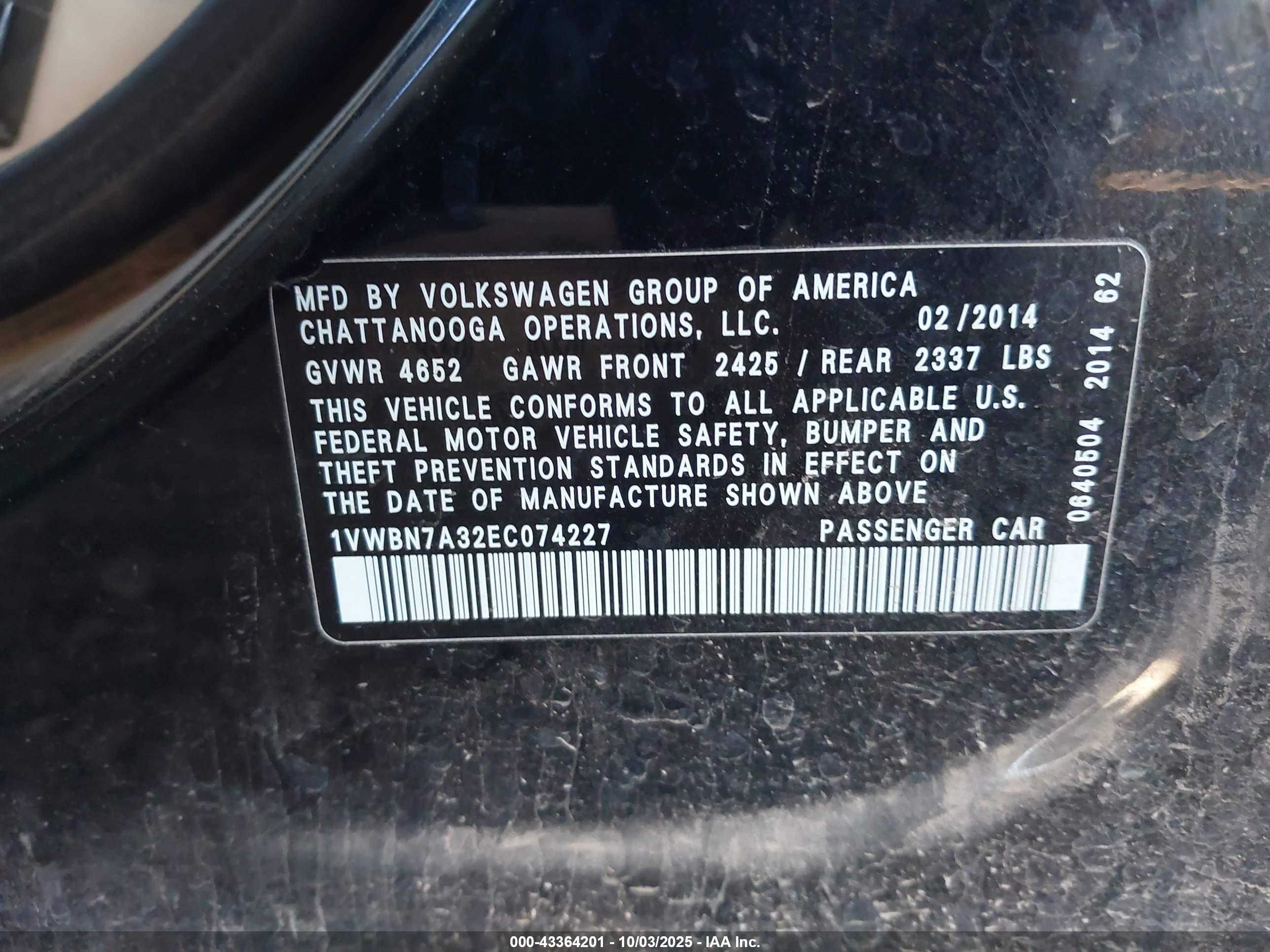 VOLKSWAGEN PASSAT image 9