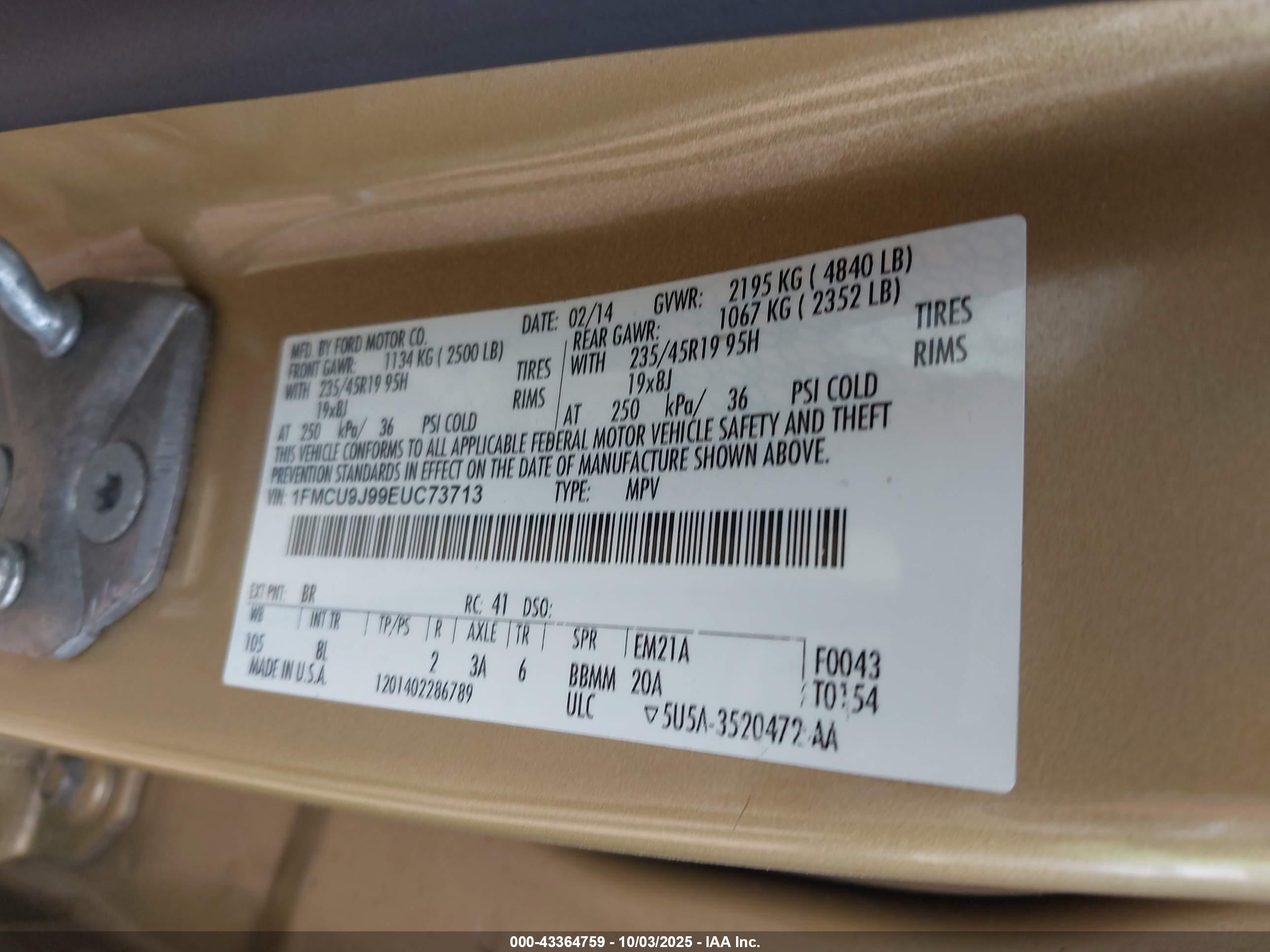 FORD ESCAPE image 9