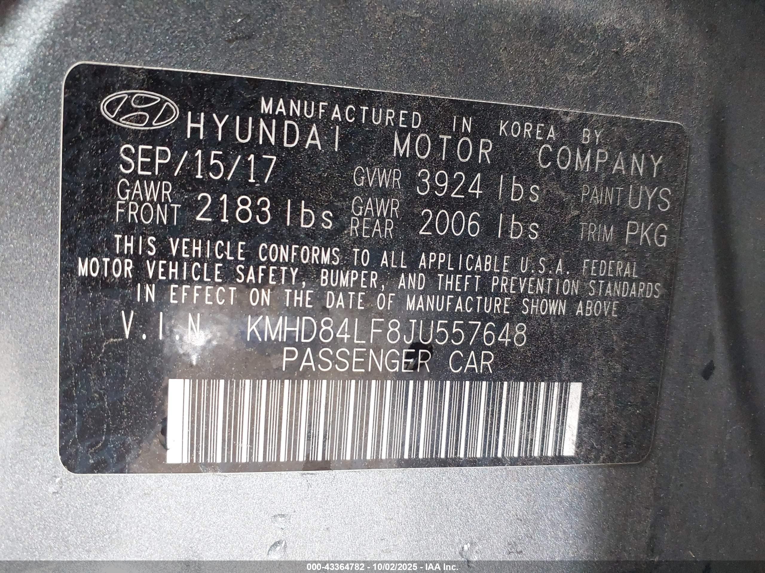 HYUNDAI ELANTRA image 9