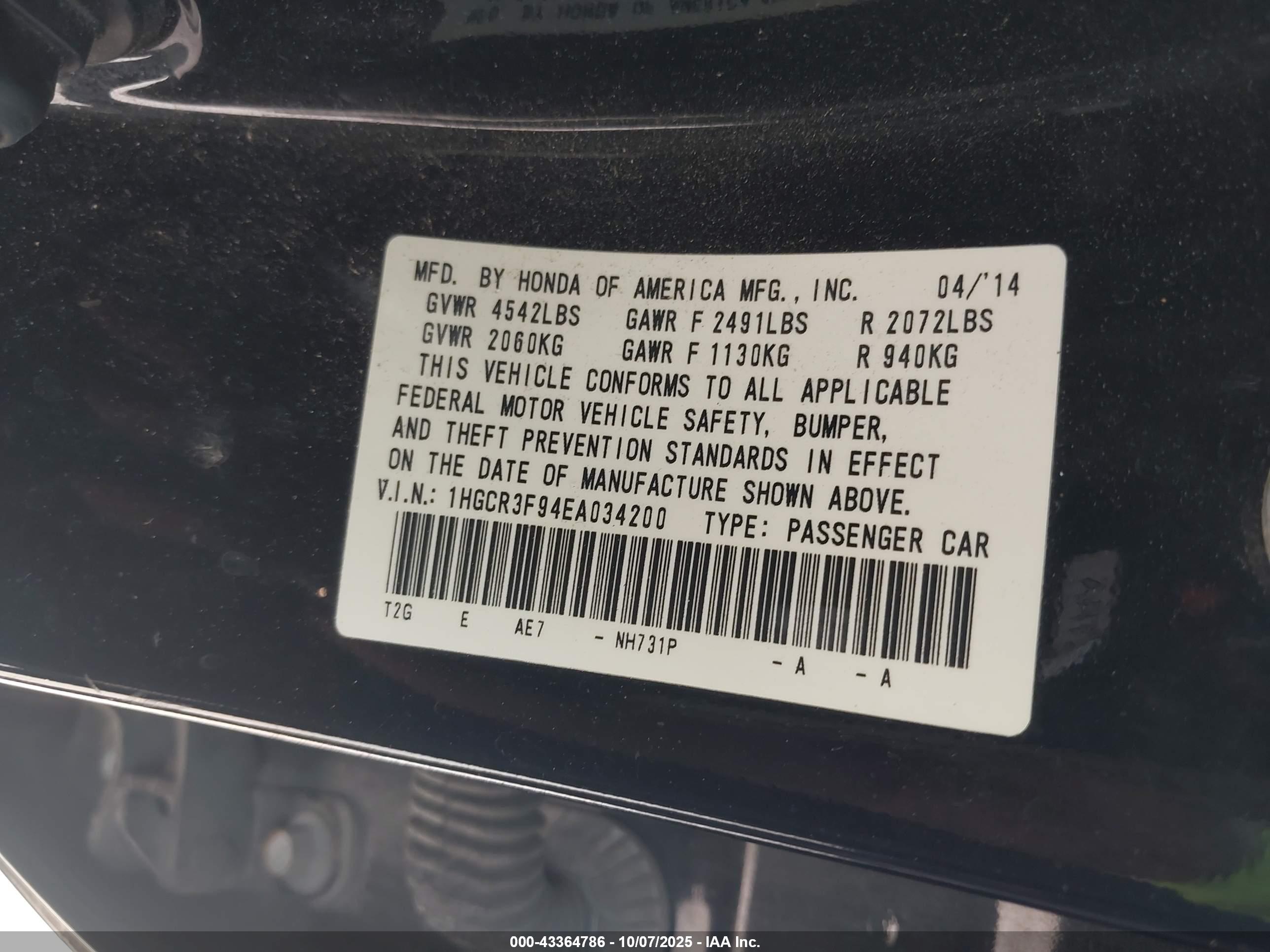 HONDA ACCORD image 9