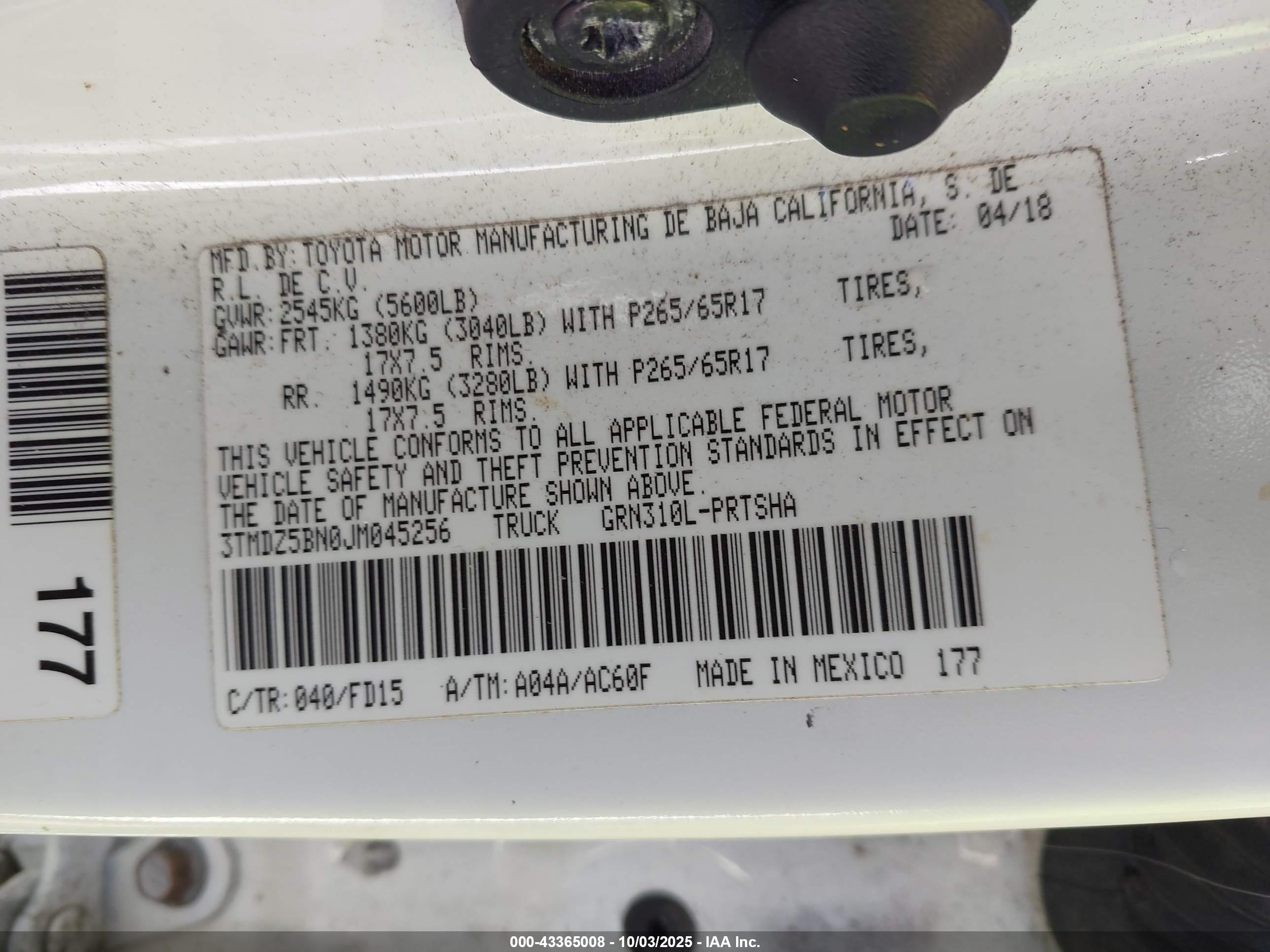 TOYOTA TACOMA image 9