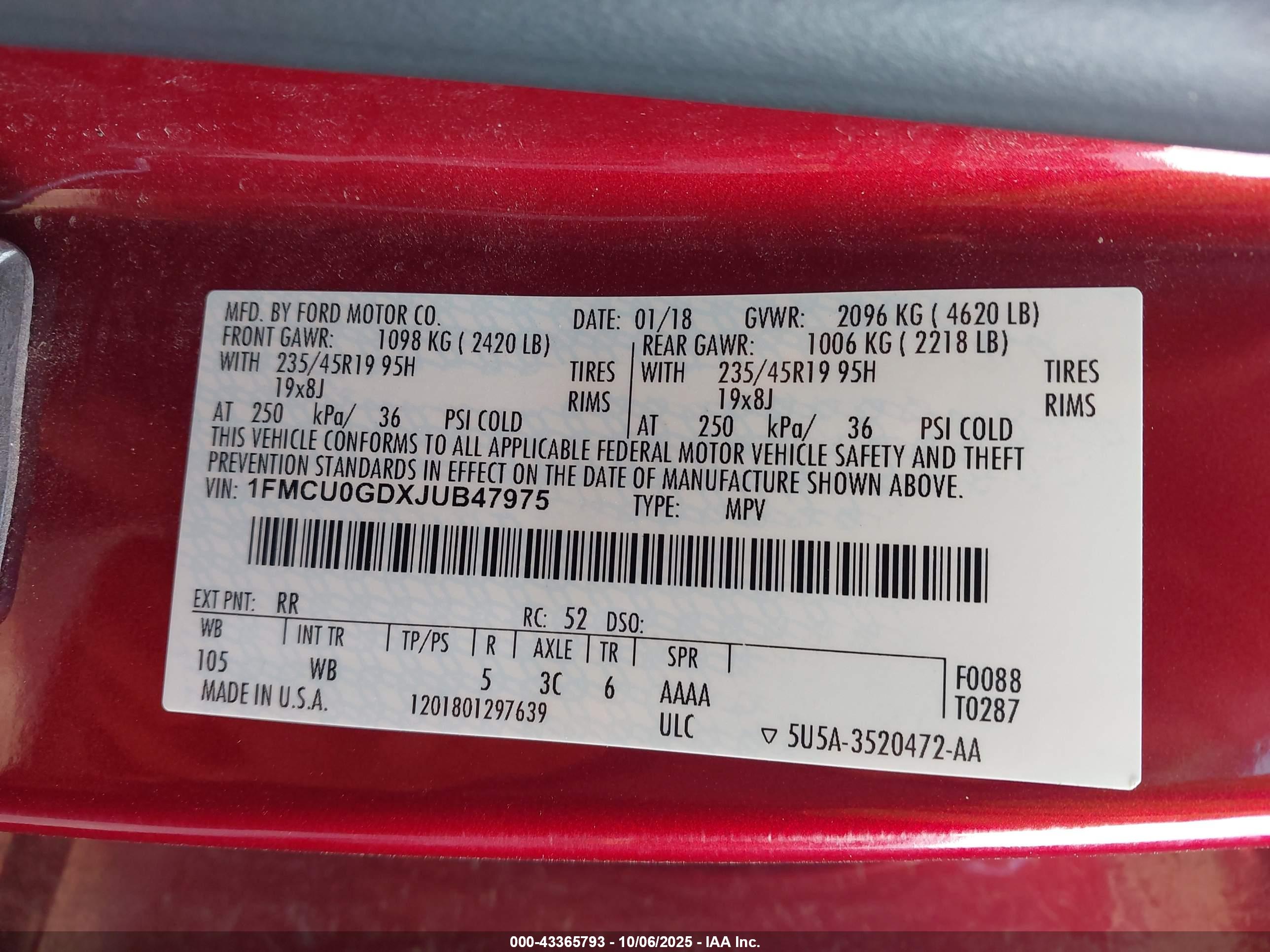 FORD ESCAPE image 9