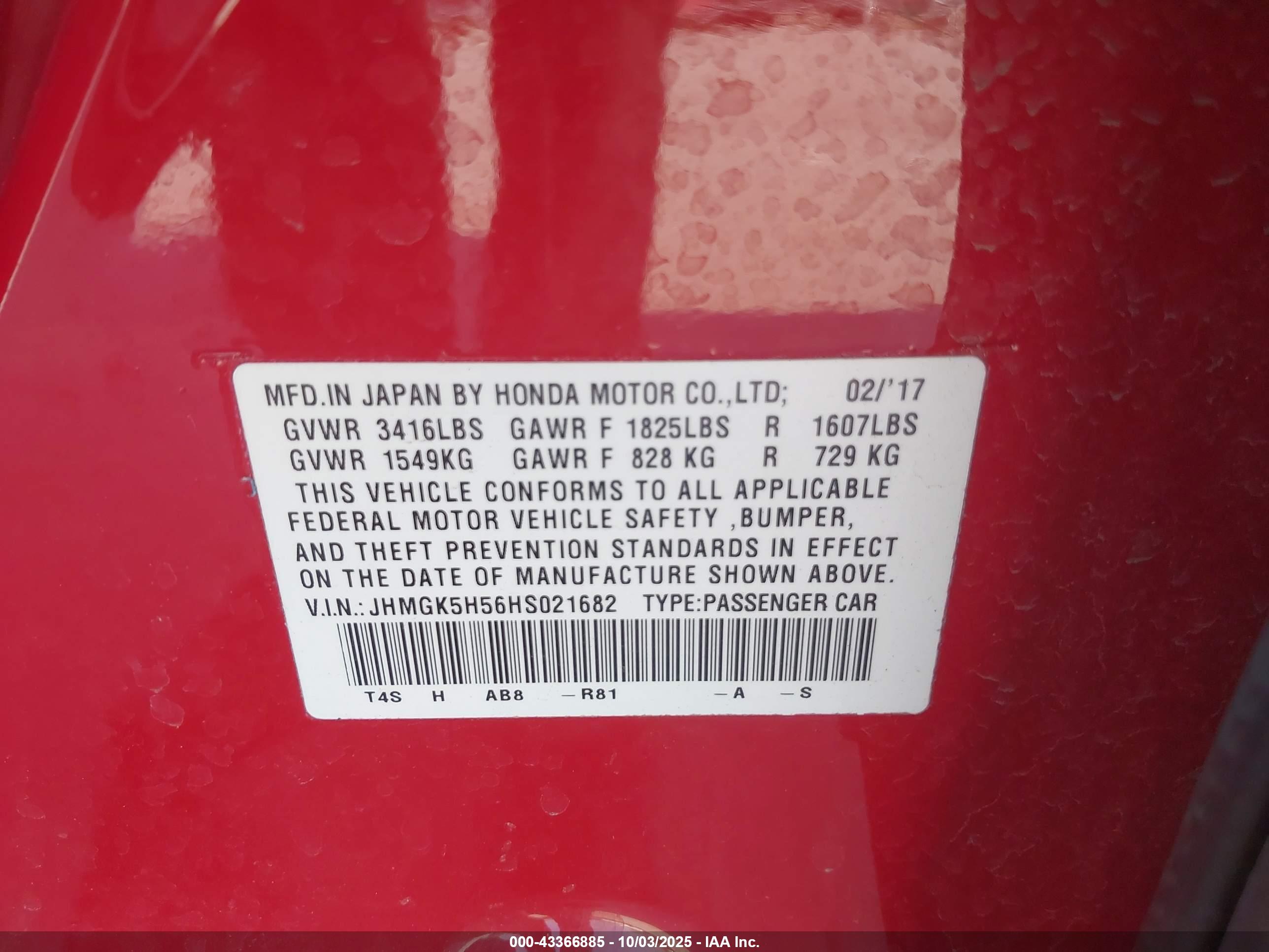 HONDA FIT image 9