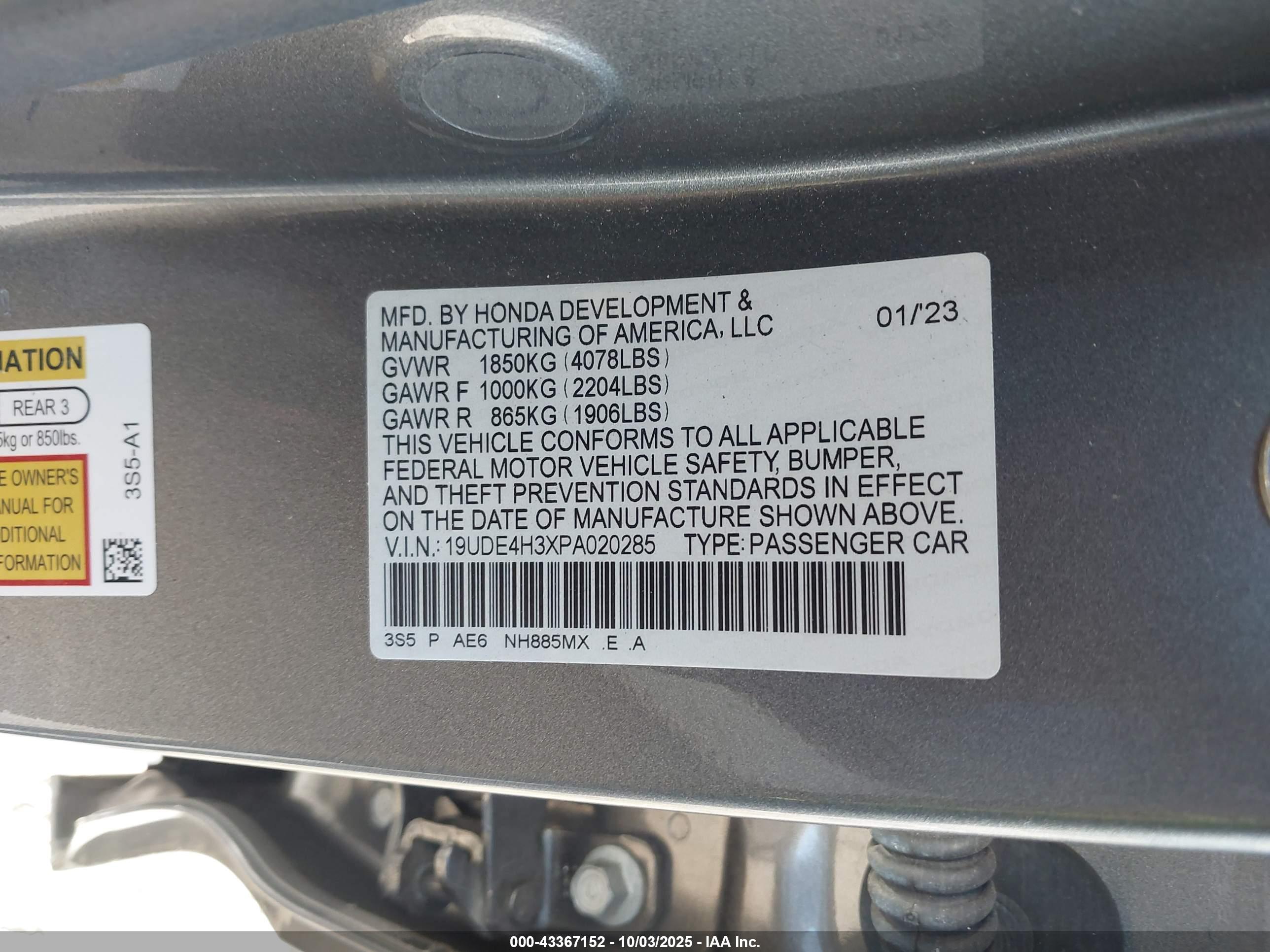 ACURA INTEGRA image 9