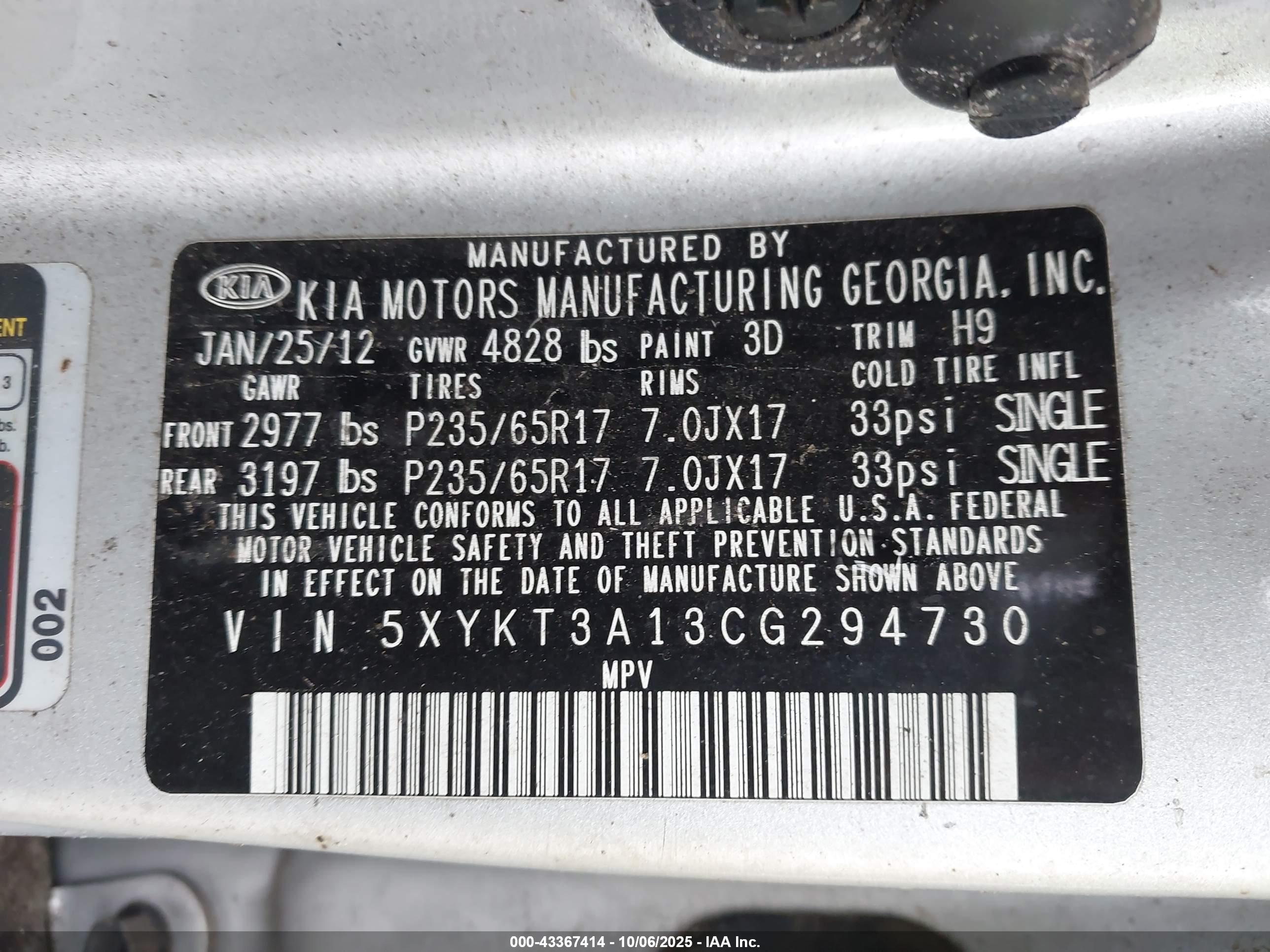 KIA SORENTO image 9