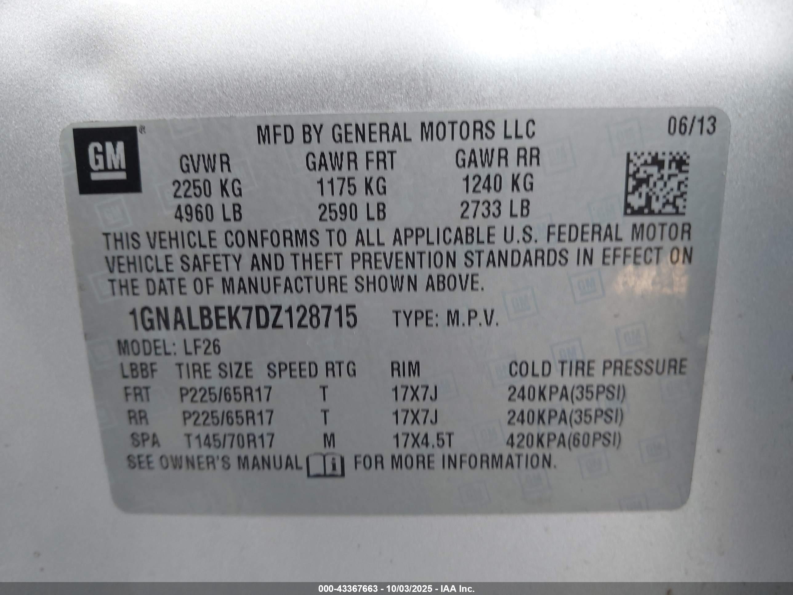 CHEVROLET EQUINOX image 9
