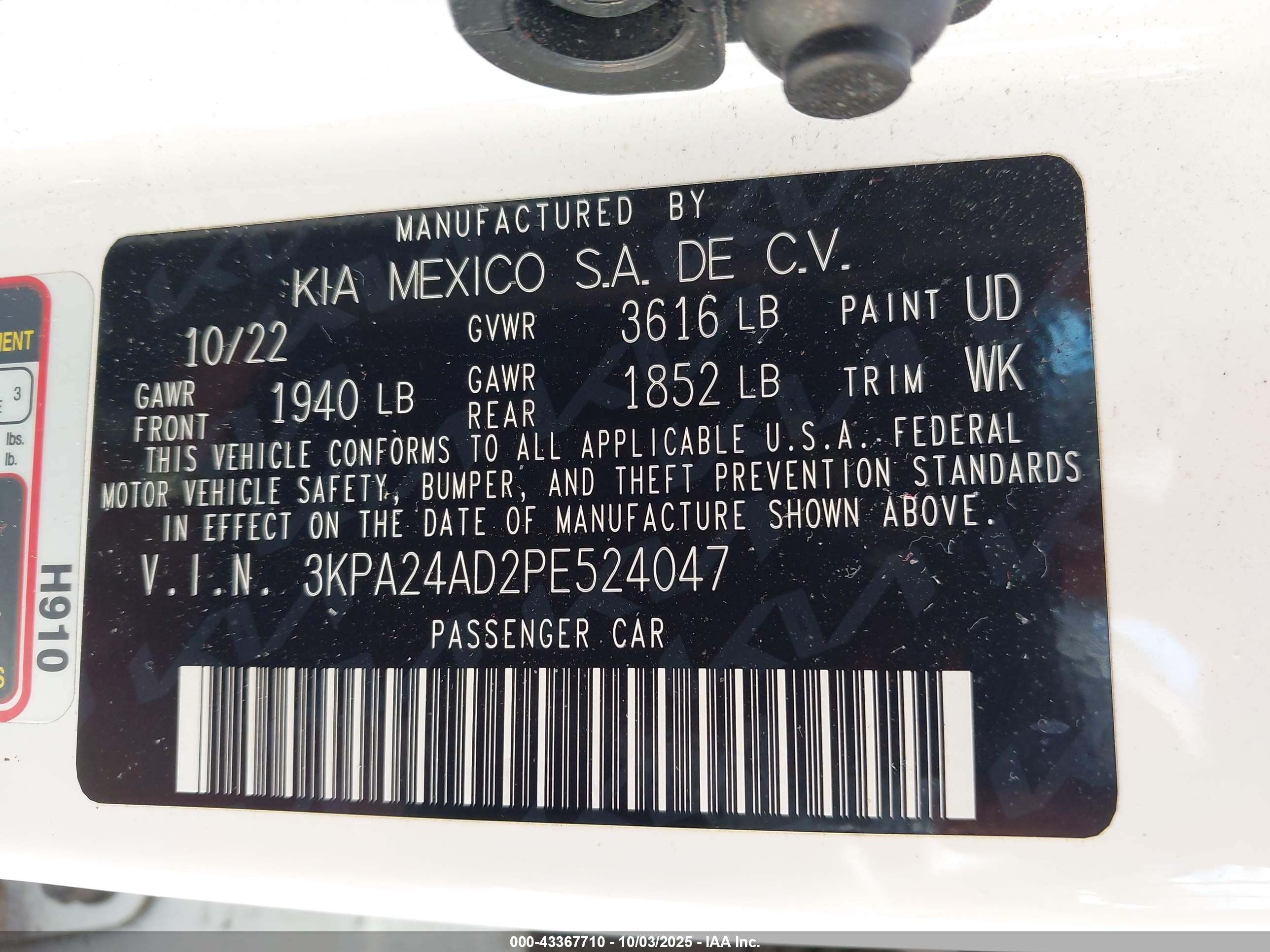 KIA RIO image 9