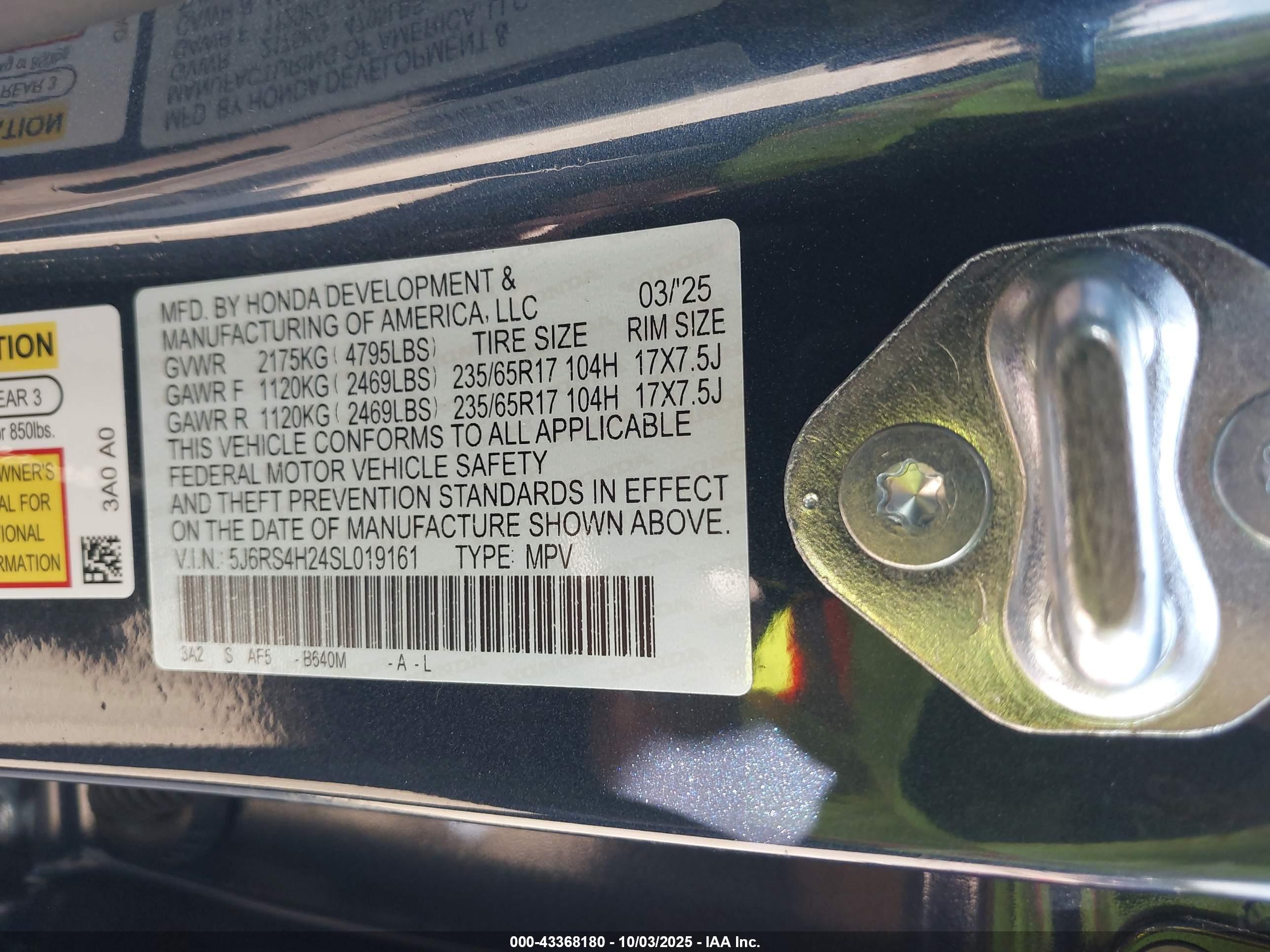 HONDA CR-V image 9