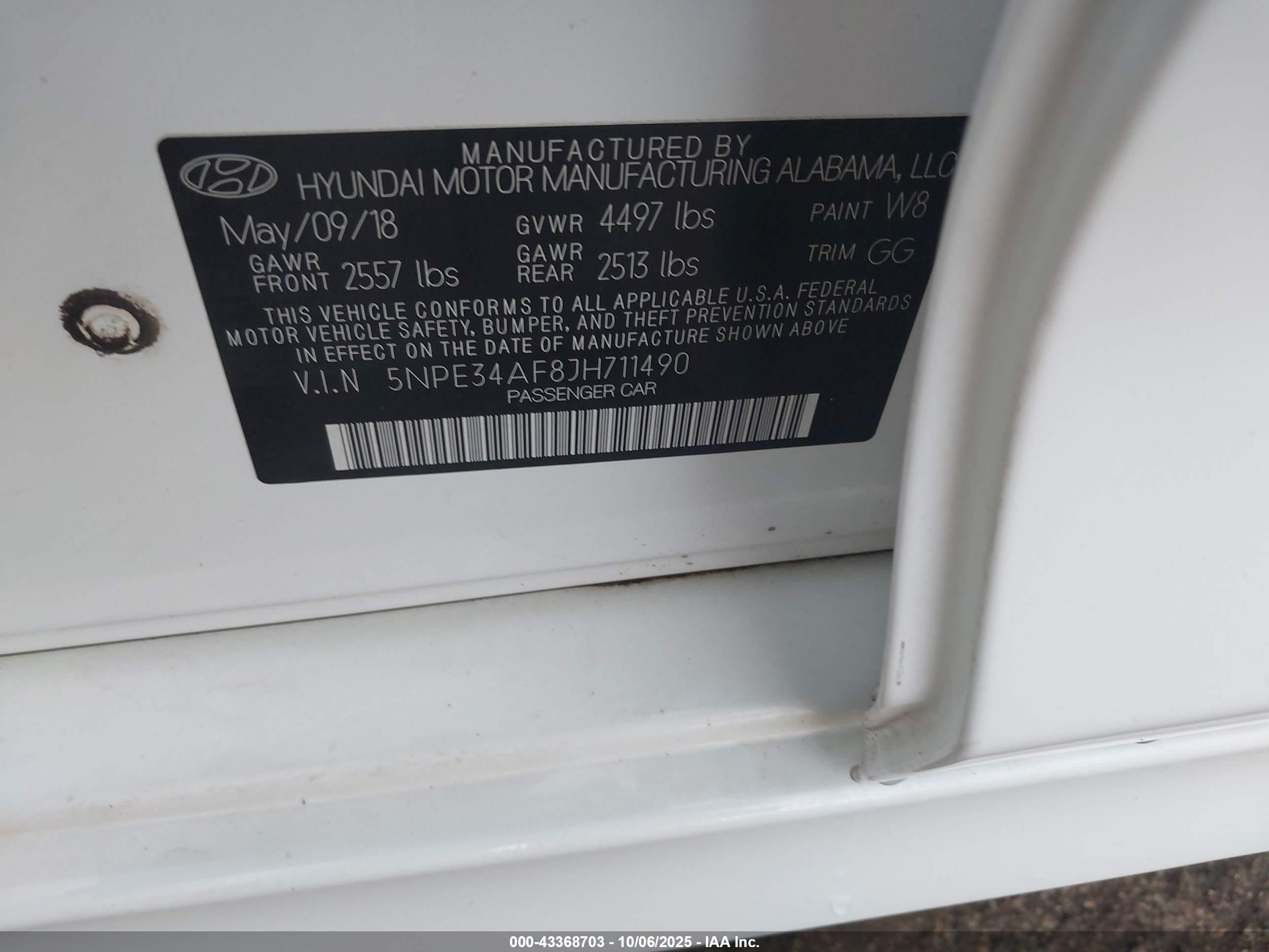 HYUNDAI SONATA image 9