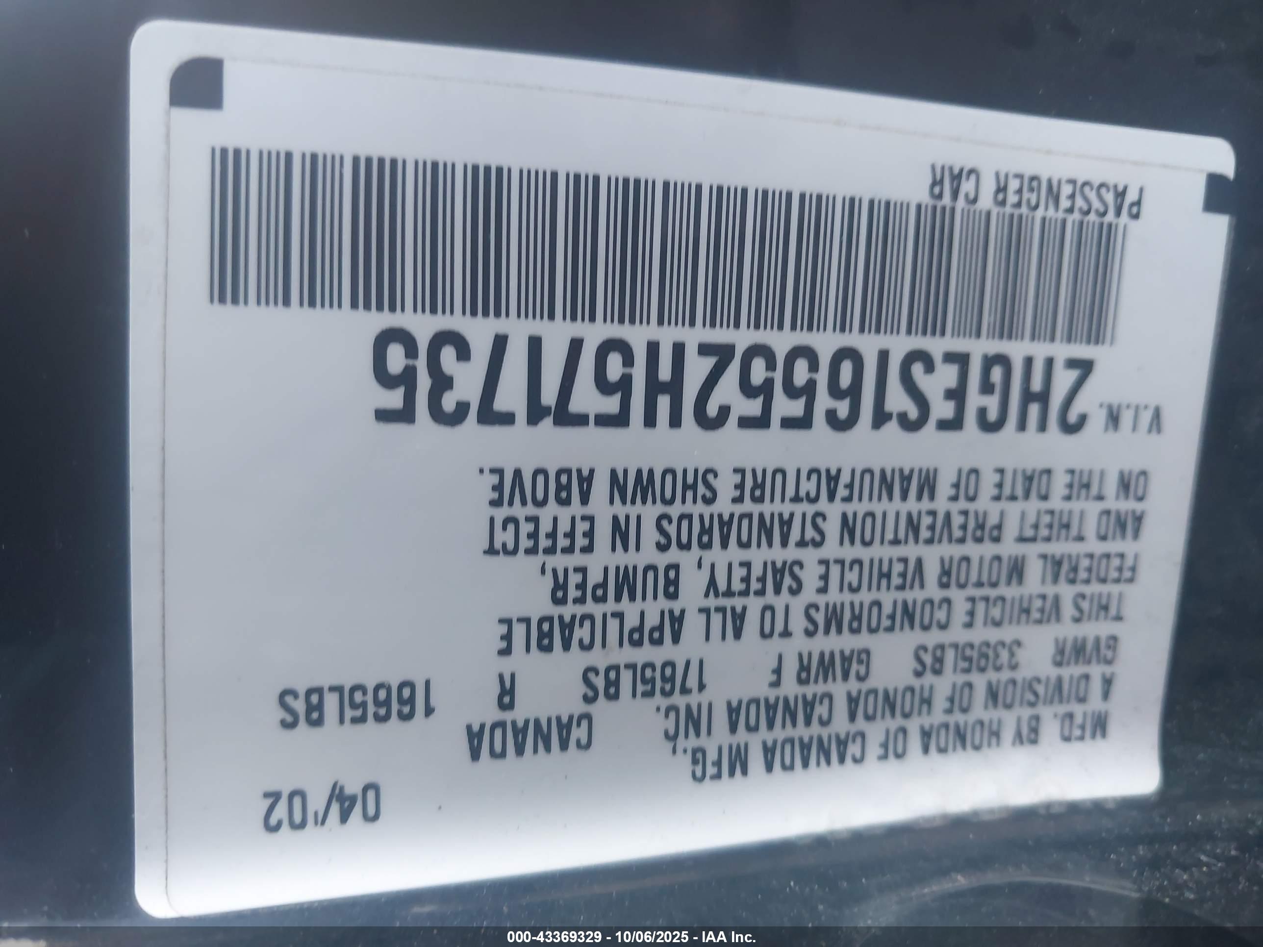 HONDA CIVIC image 9